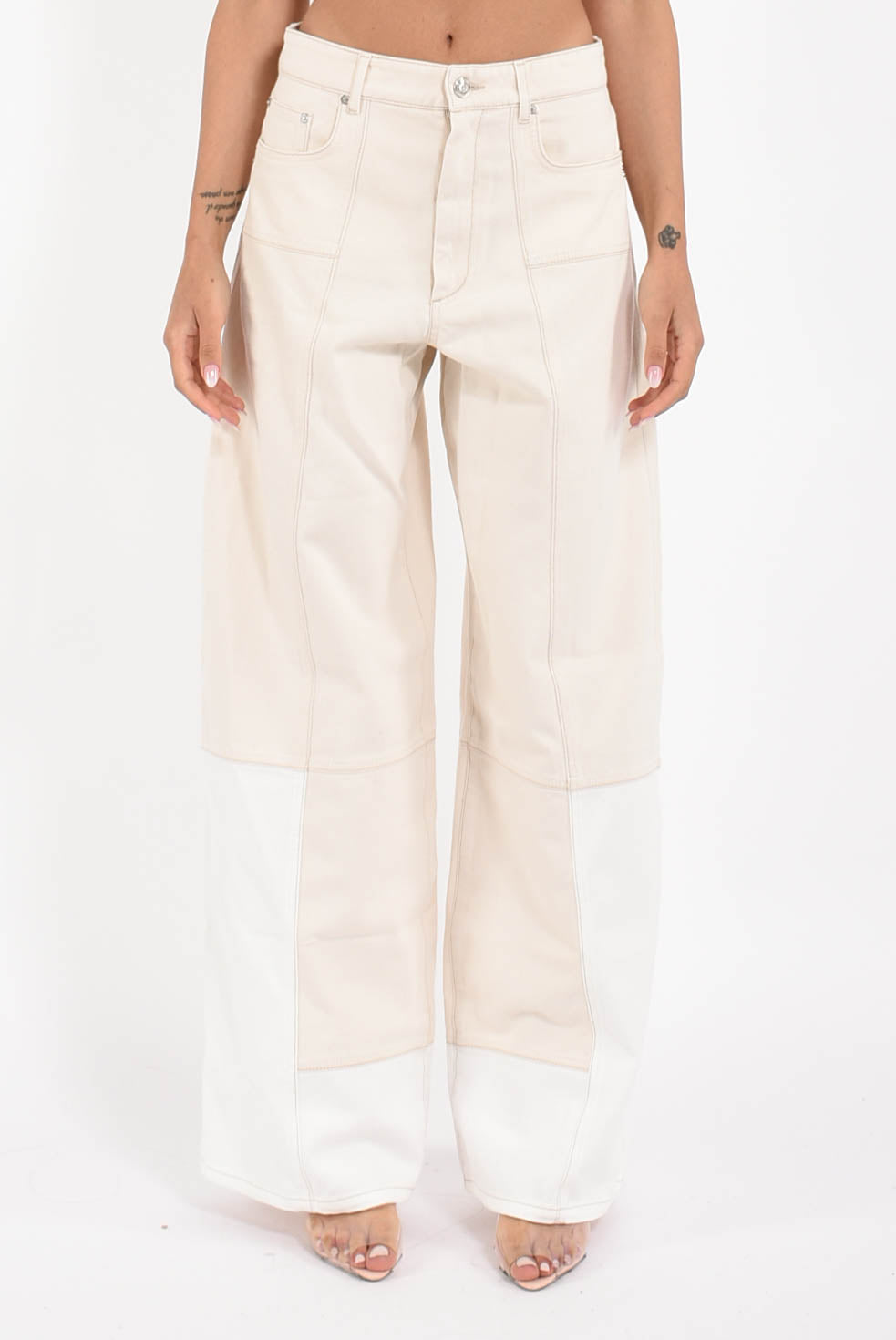 jeans a vita bassa modello etuania