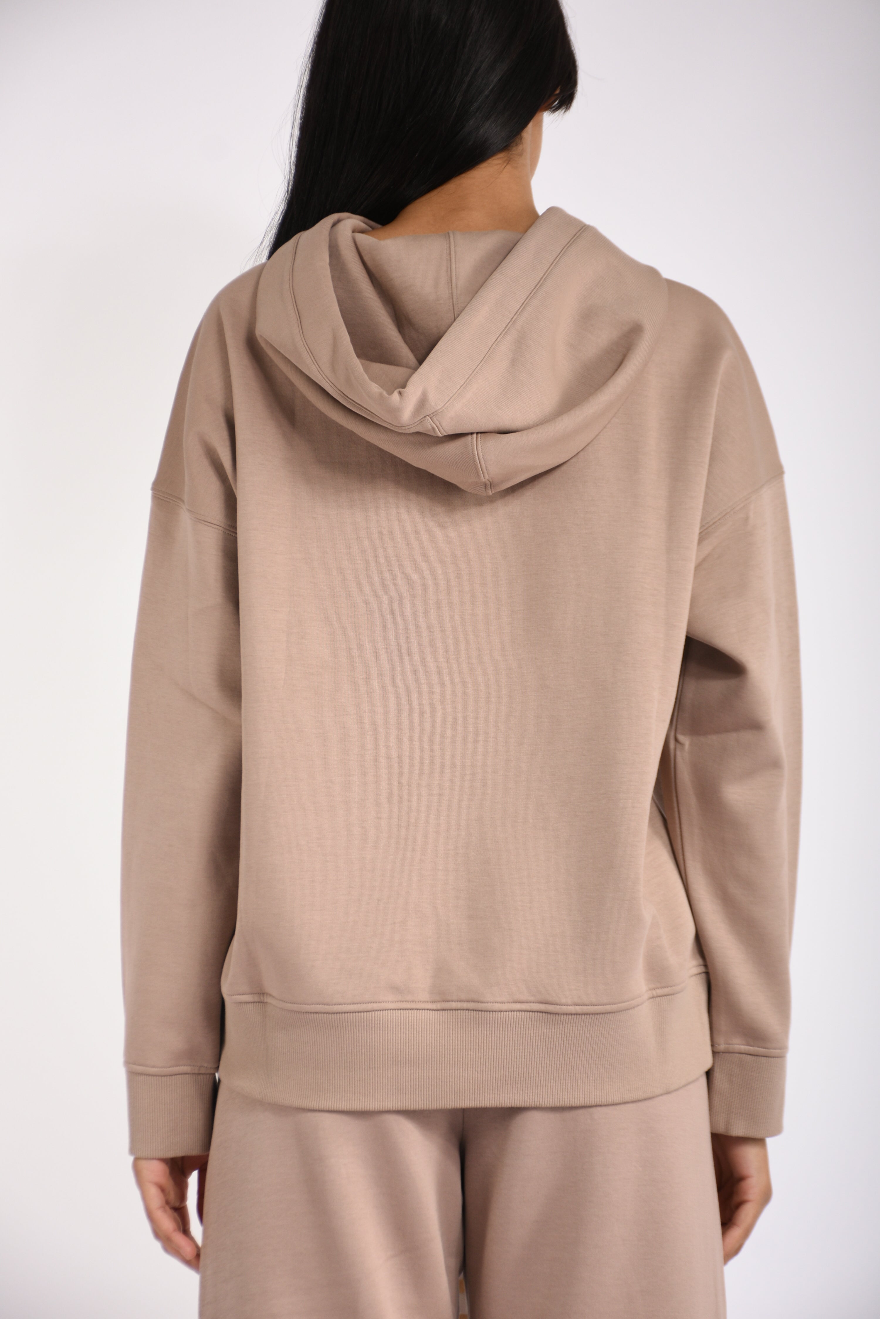 Felpa in jersey di cotone tecnico andrea