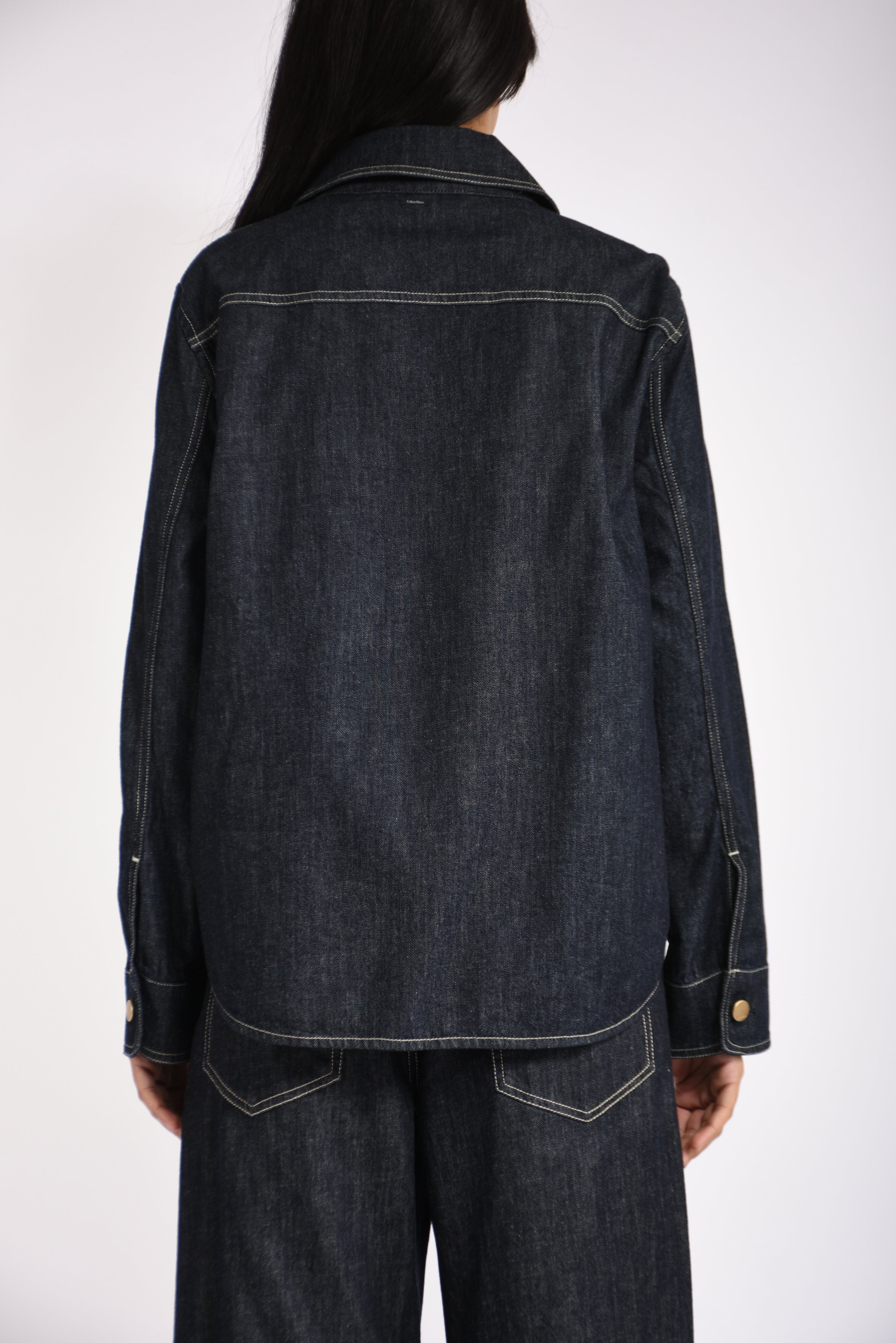 camicia in denim enfasi