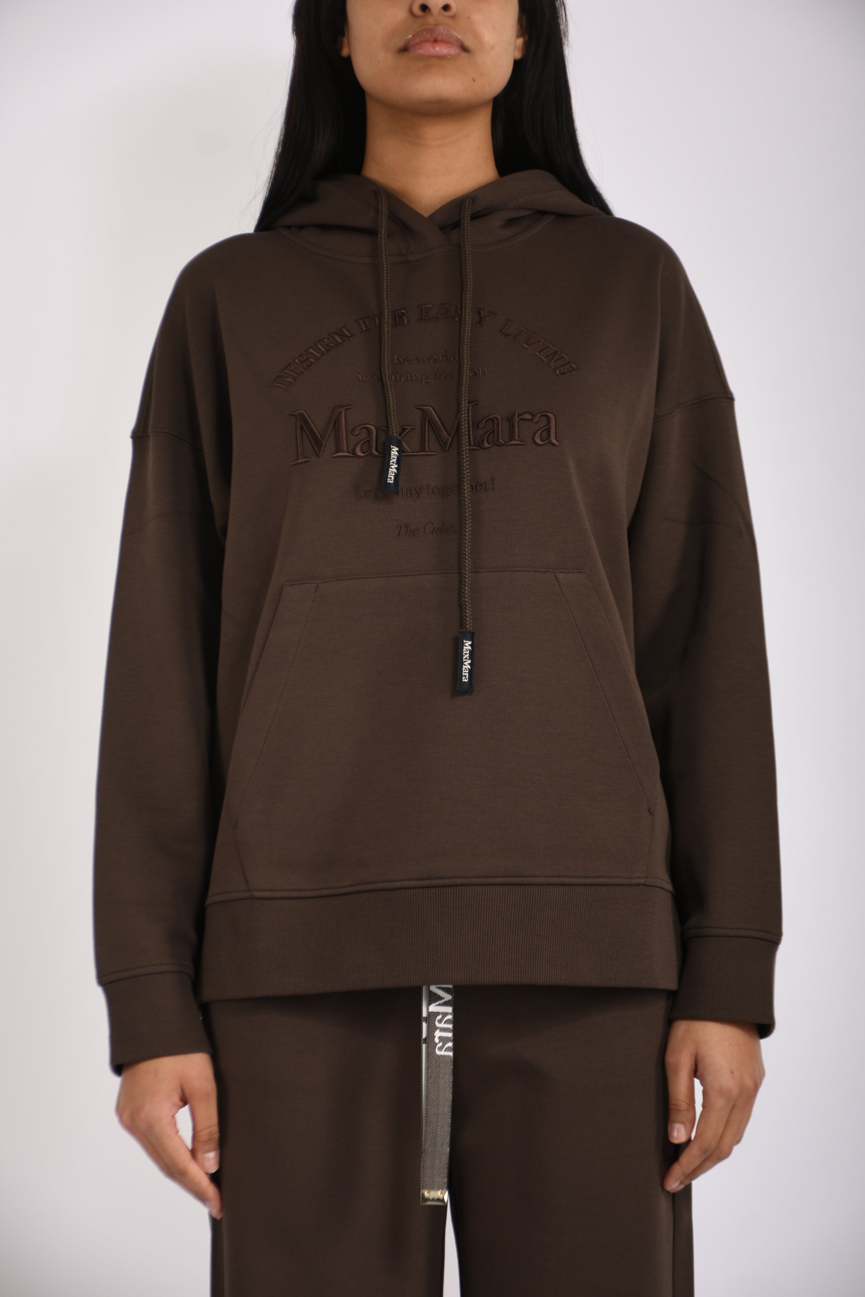 Felpa in jersey di cotone tecnico andrea