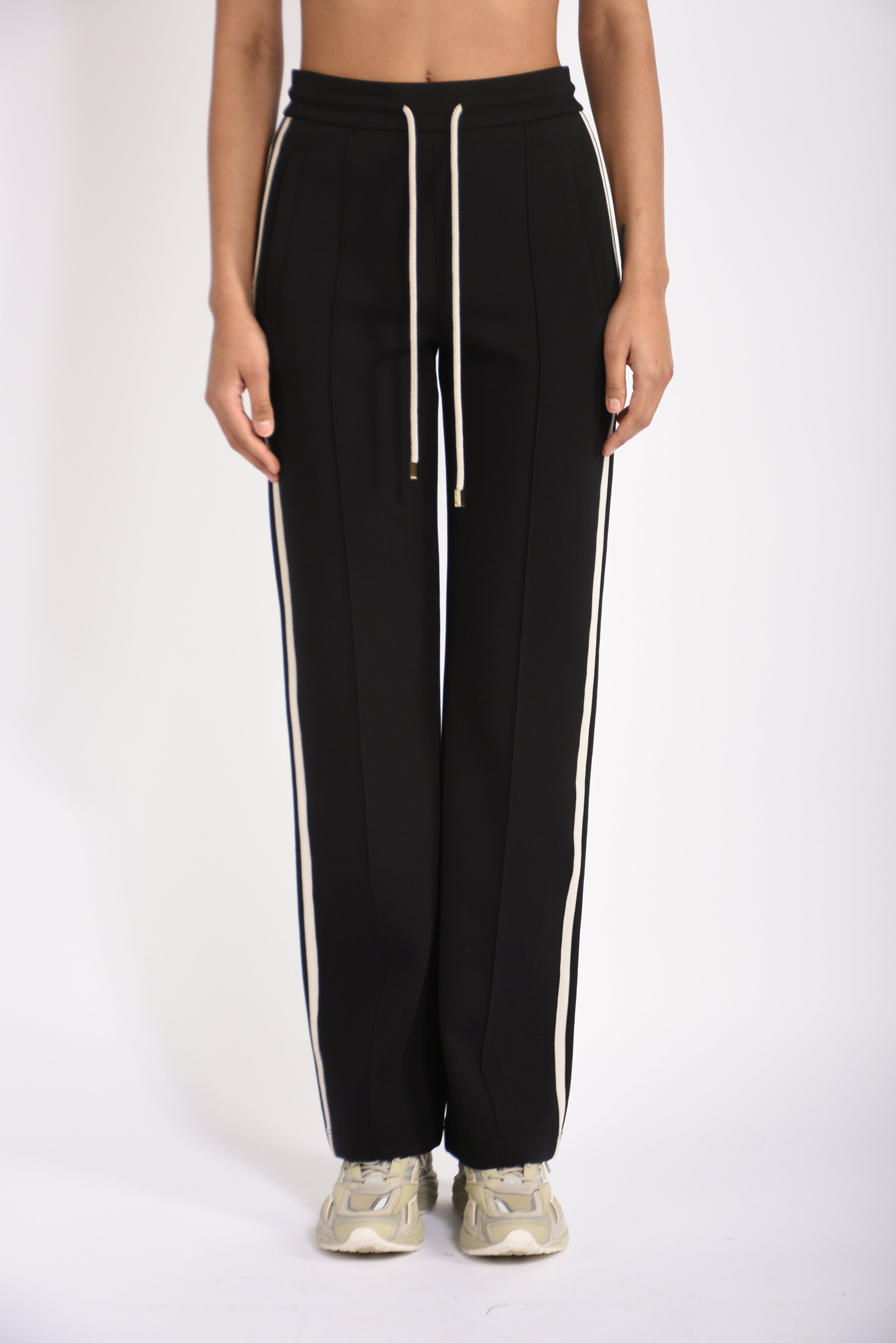 pantaloni jogger in jersey vento