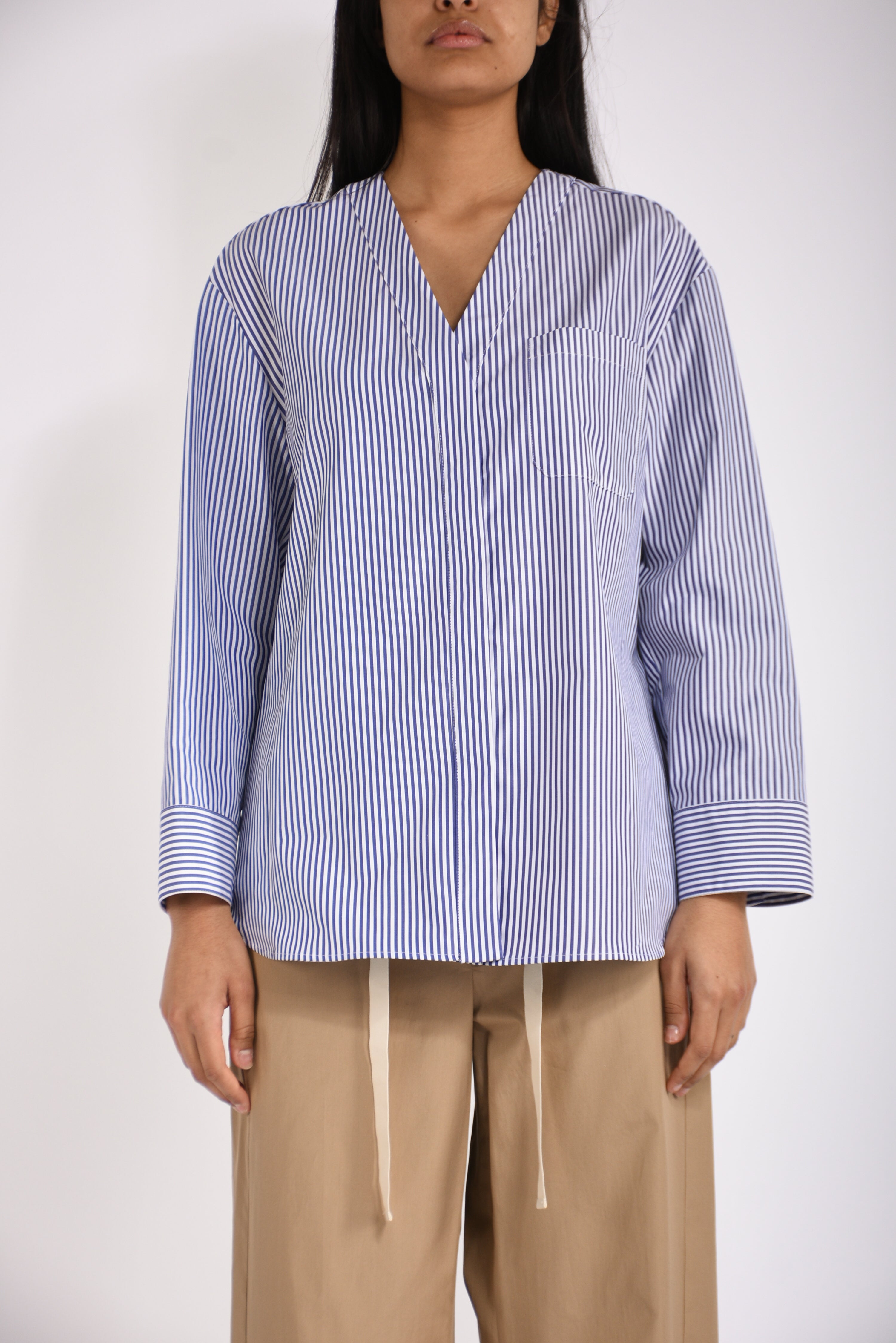 camicia in cotone chicca