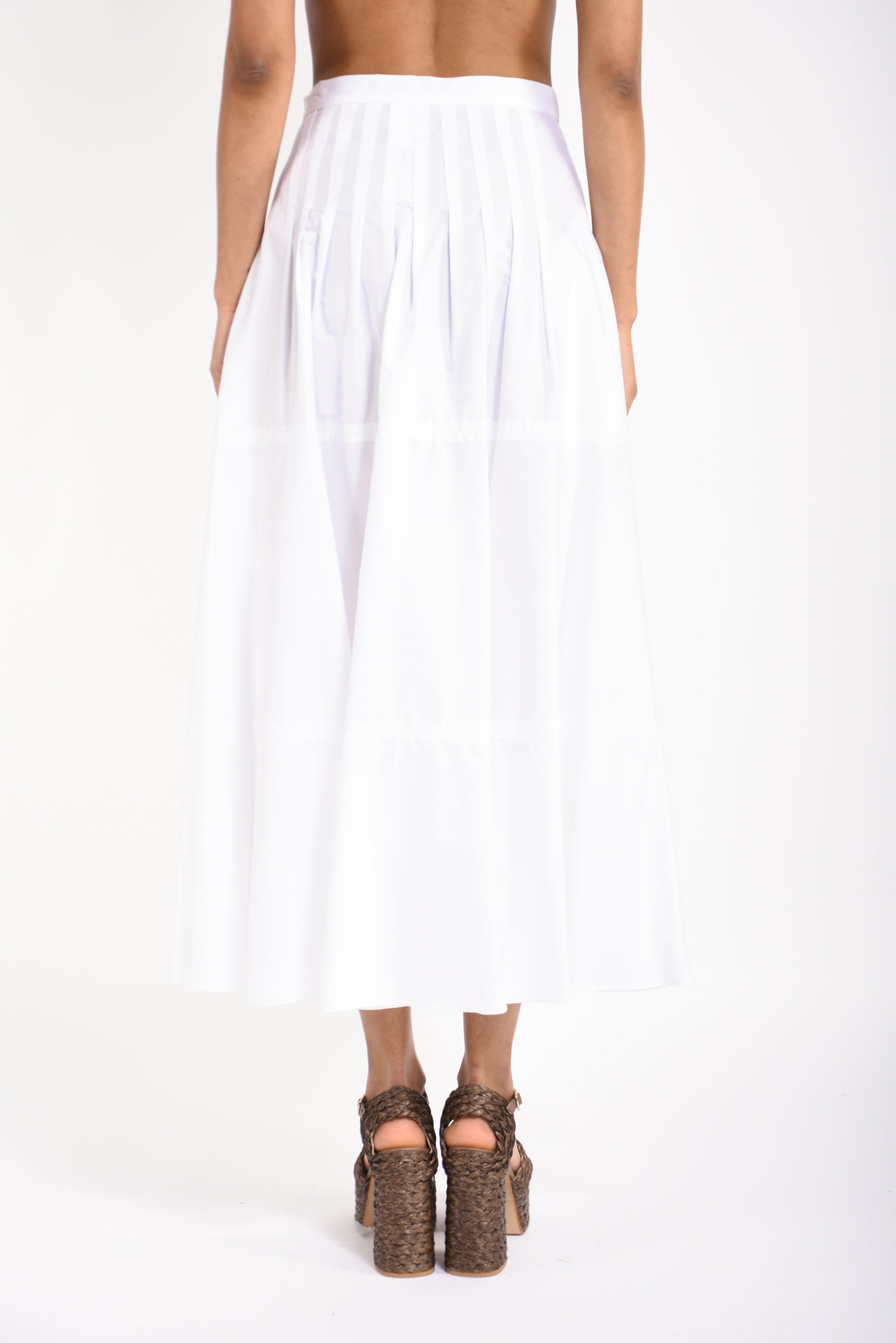 gonna lunga in cotone opera