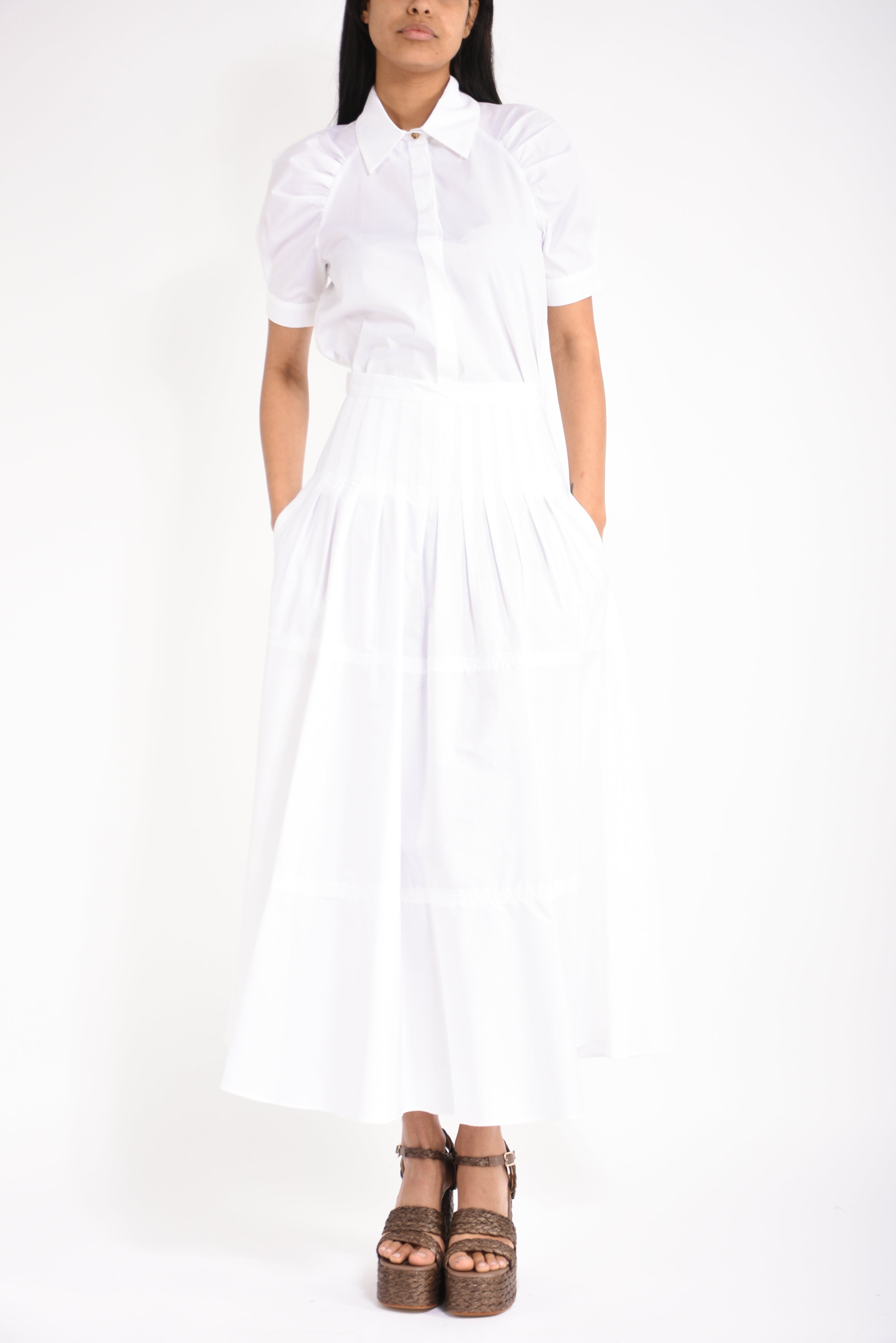 camicia in cotone amore