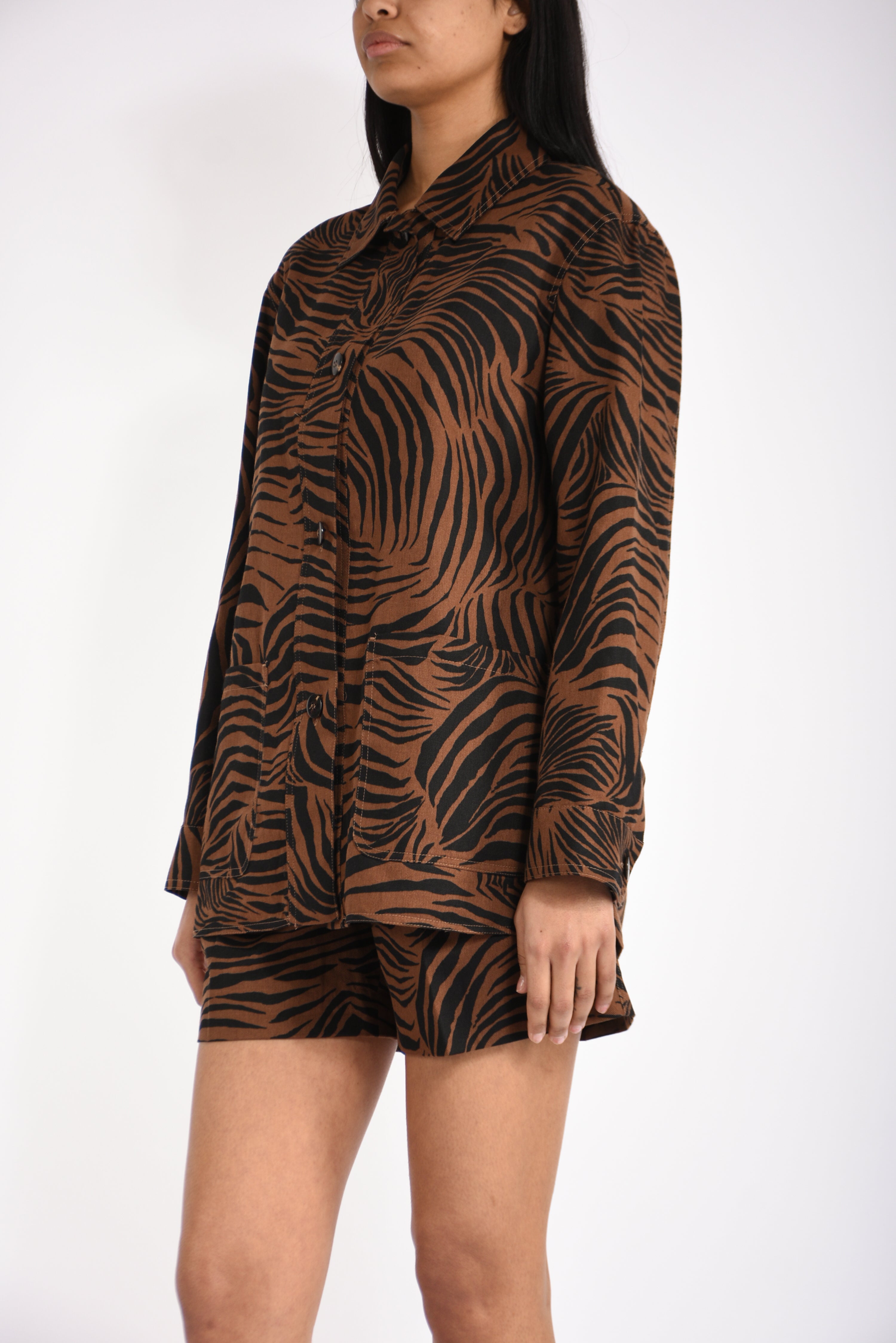 camicia stampata panino