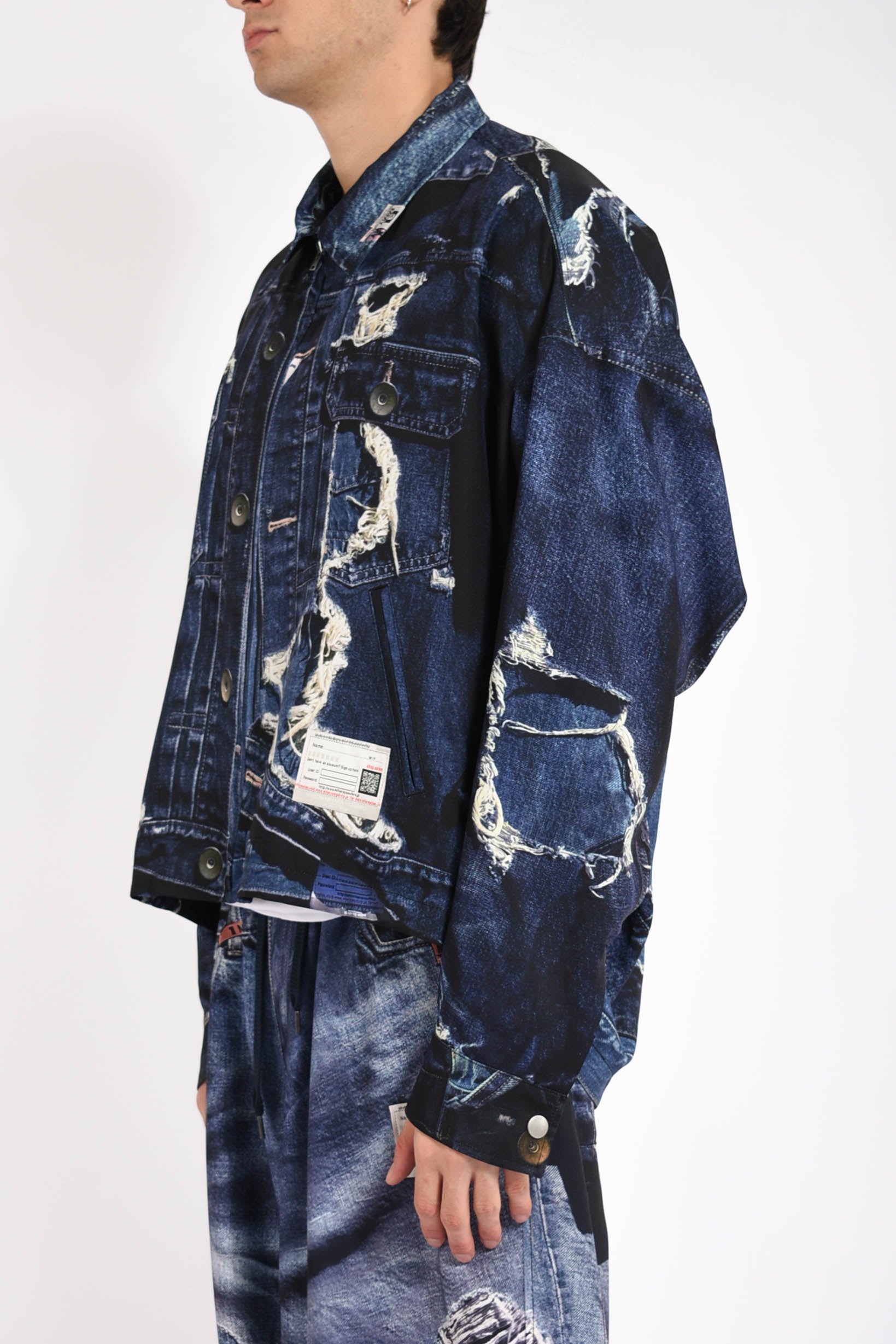 giubbino all over printed