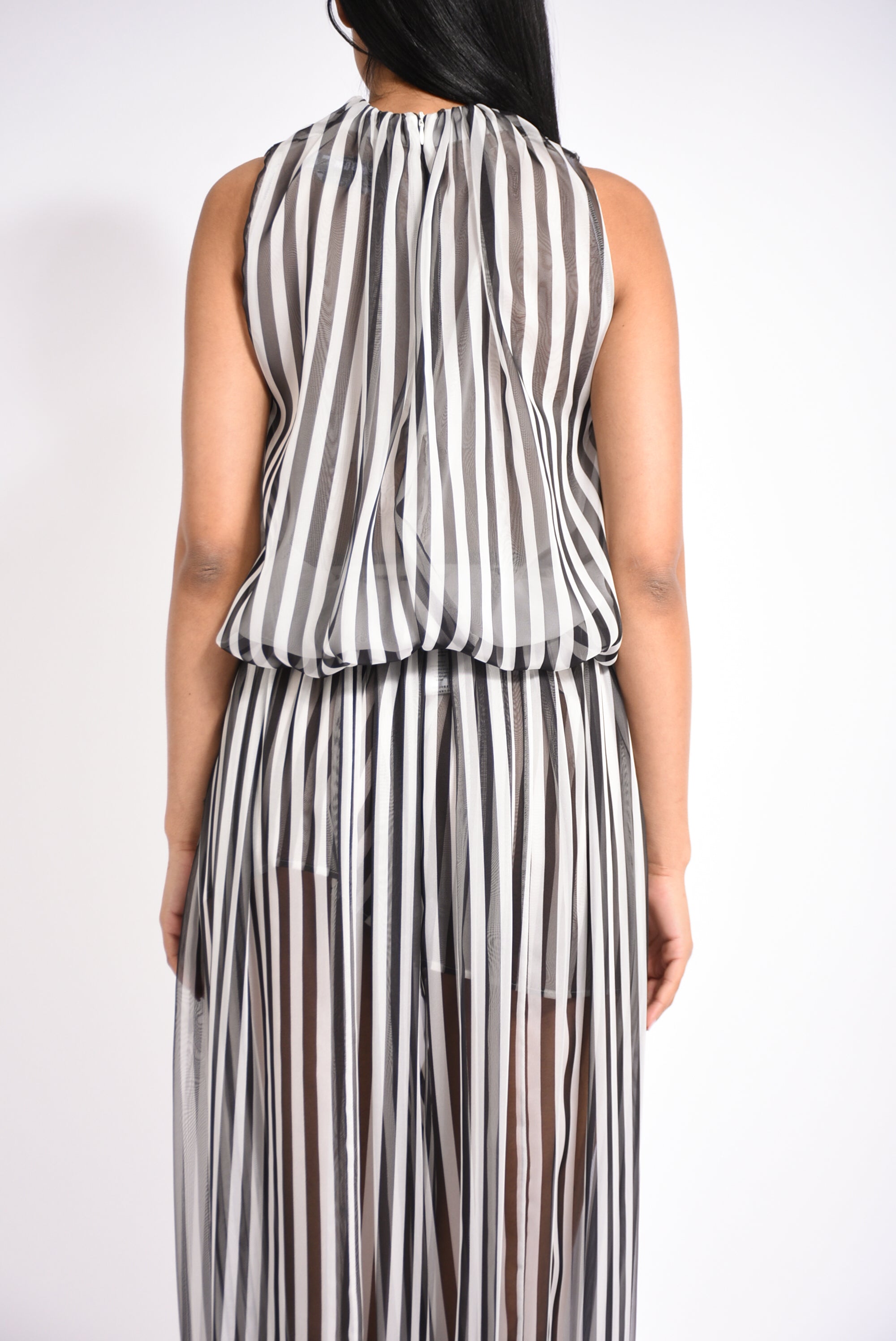 top a palloncino in chiffon