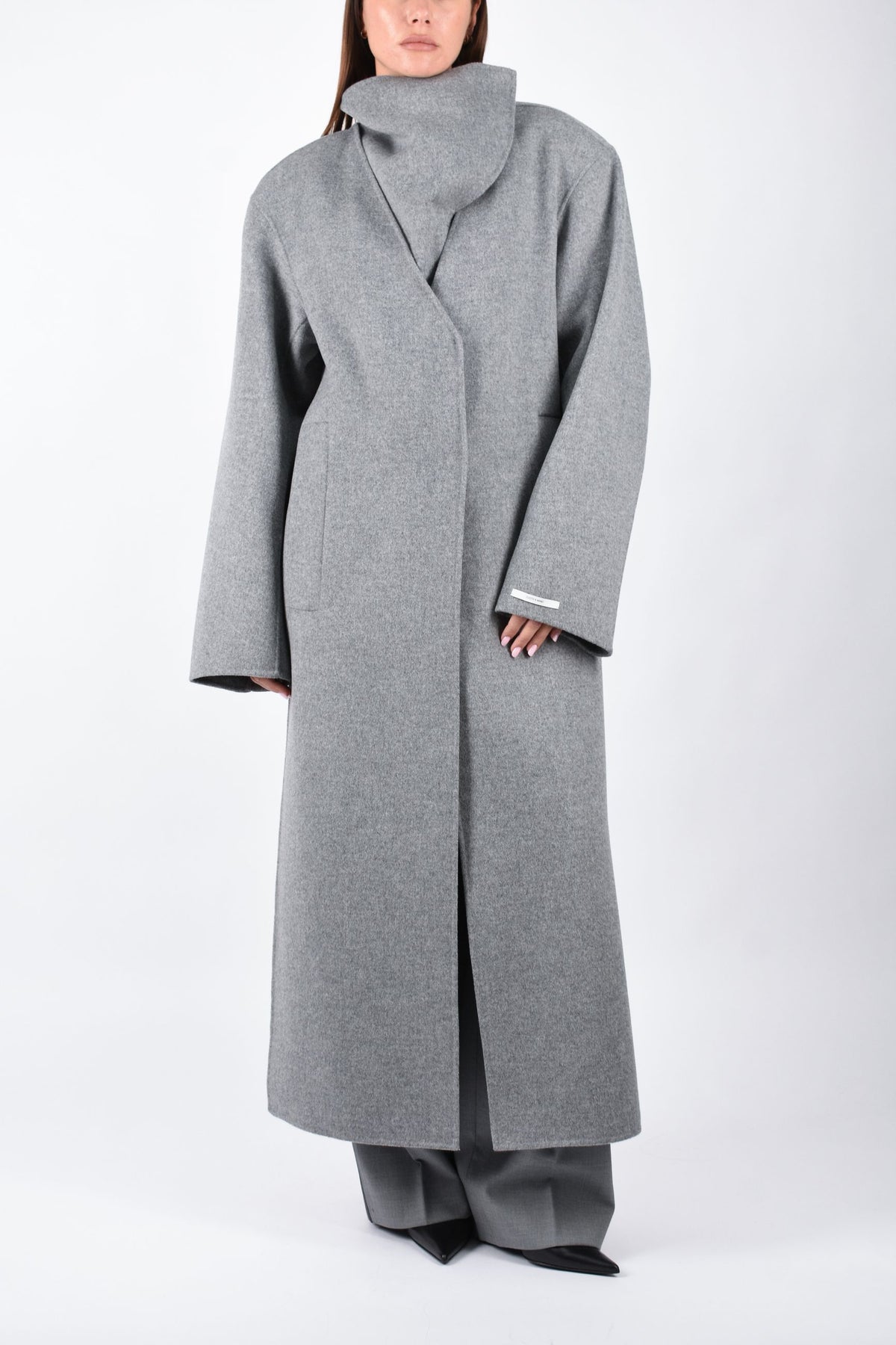 Cappotto lungo in pura lana ASSENSO 2622016043