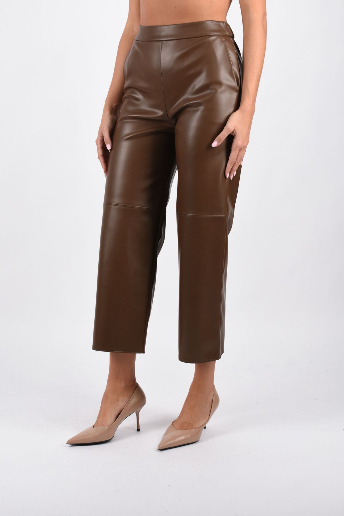 Pantalone in jersey spalmato SMMAMATI 2629786033600