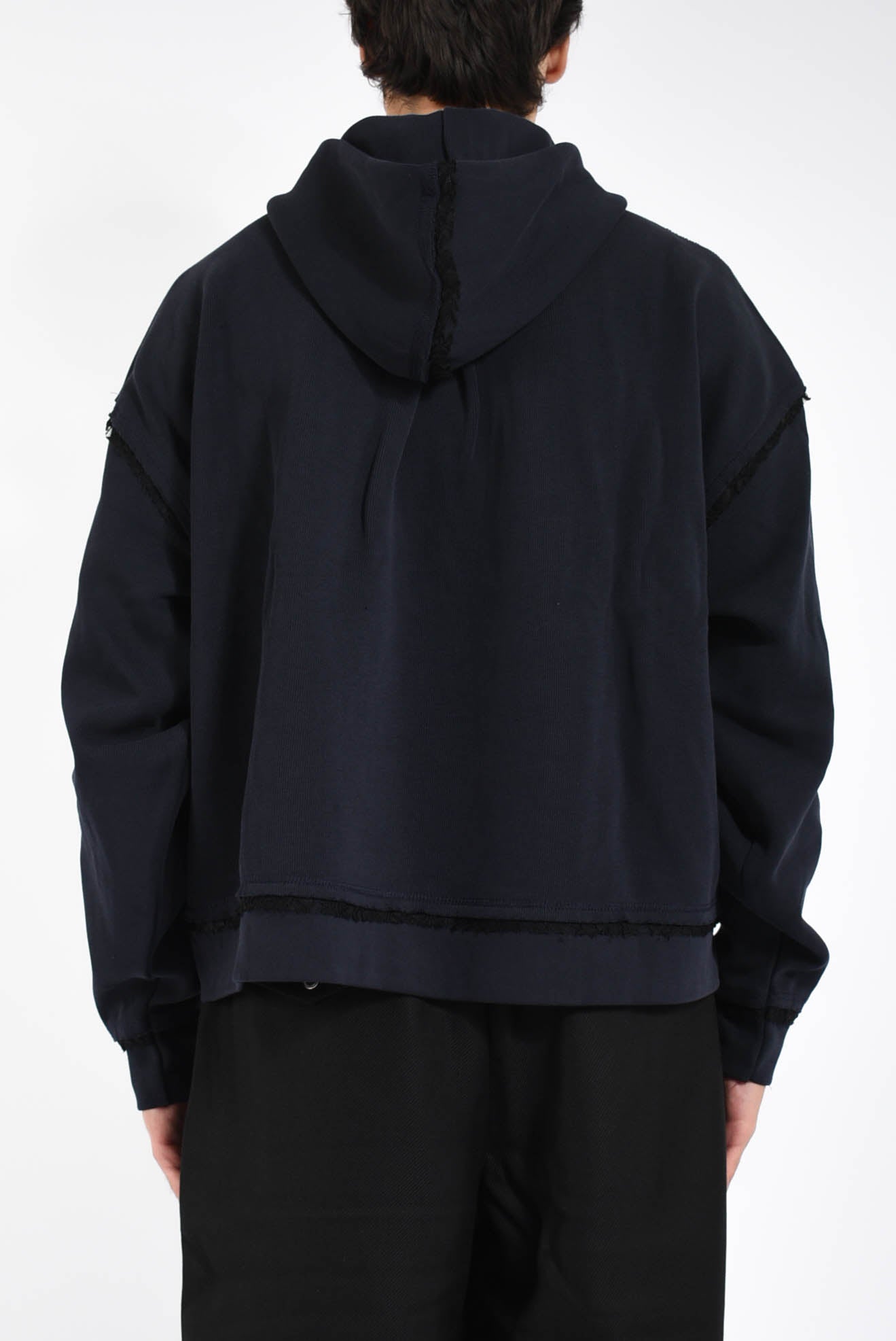 felpa con cappuccio HALF ZIP