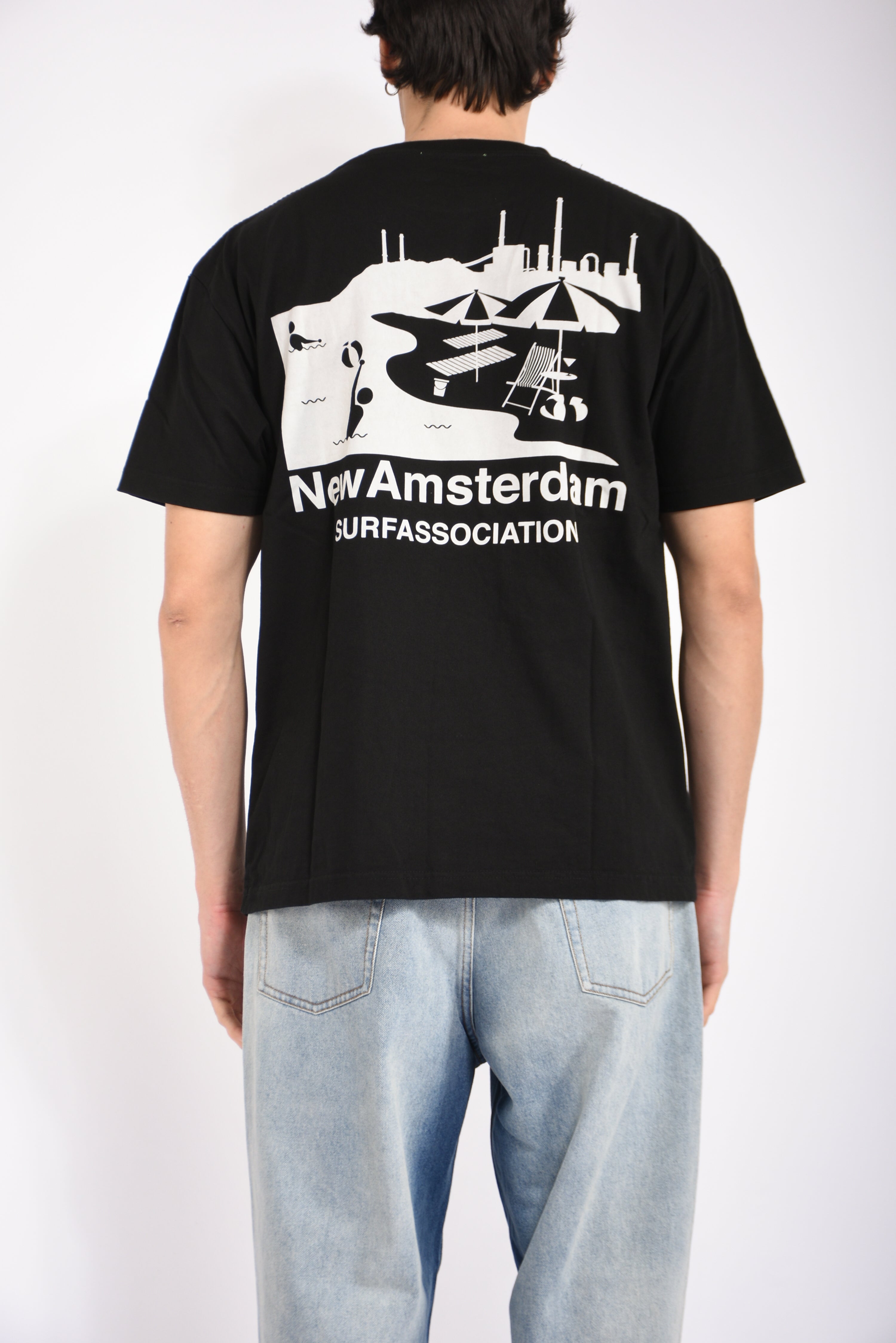 t-shirt beach sign tee