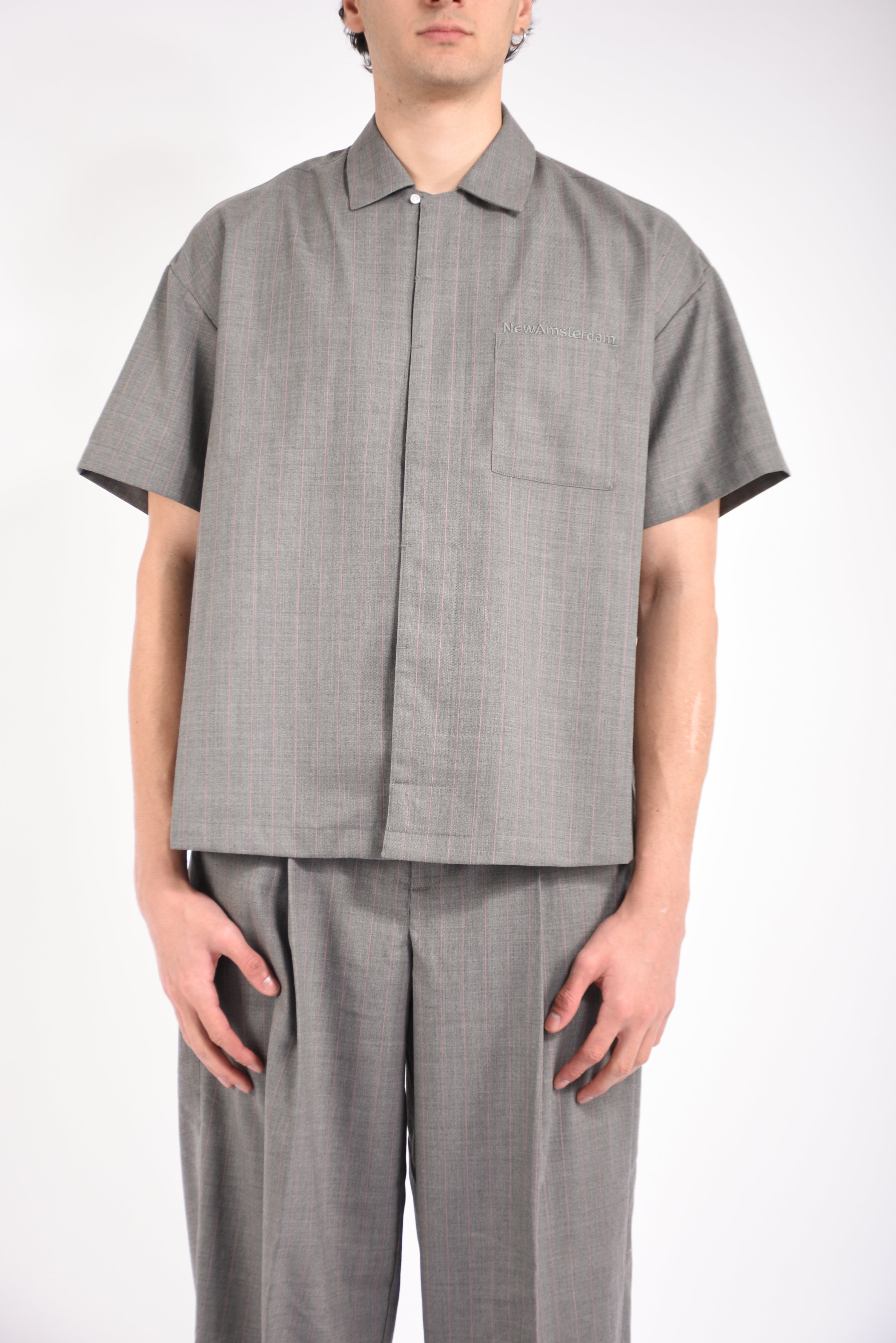 camicia pinstripes