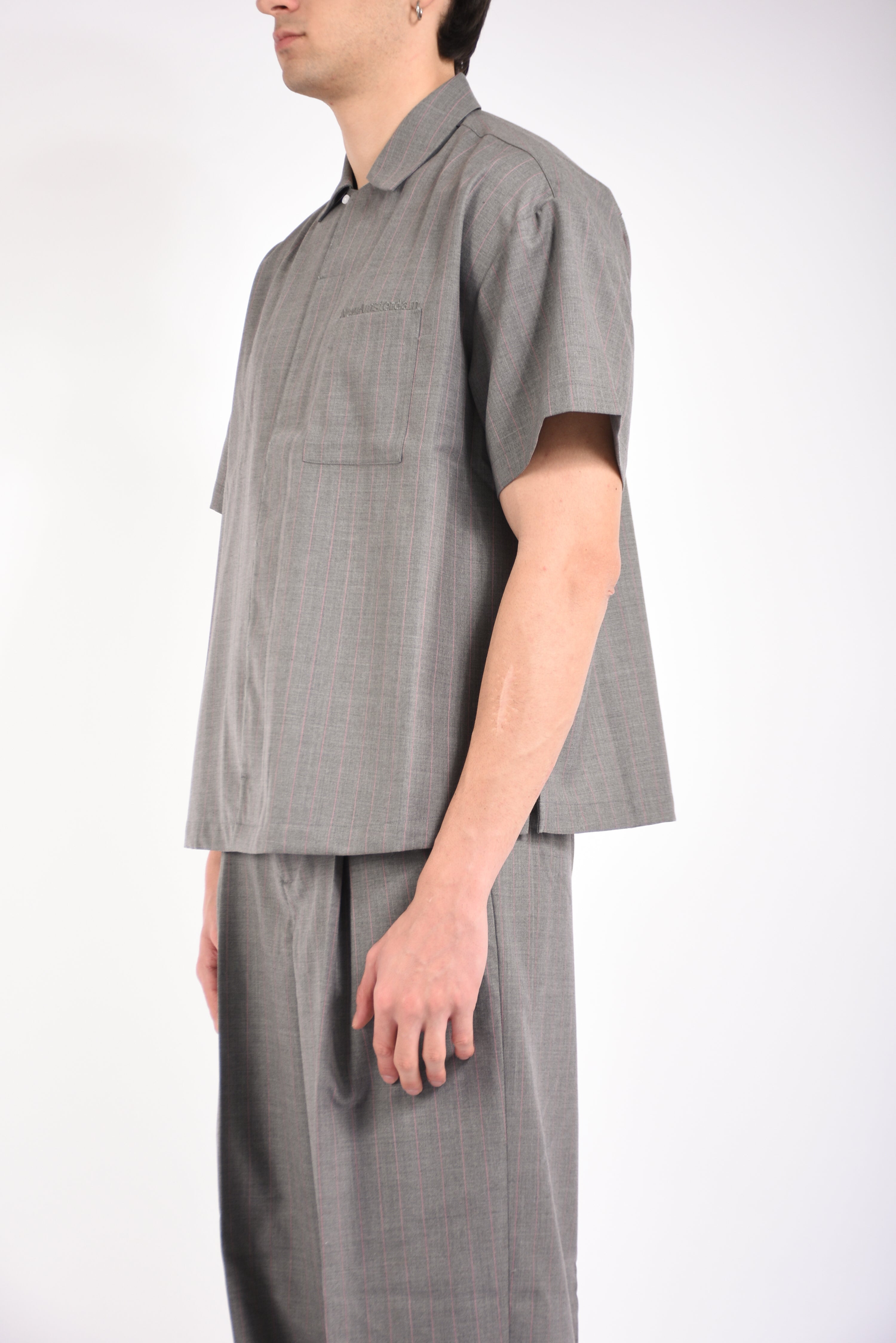 camicia pinstripes