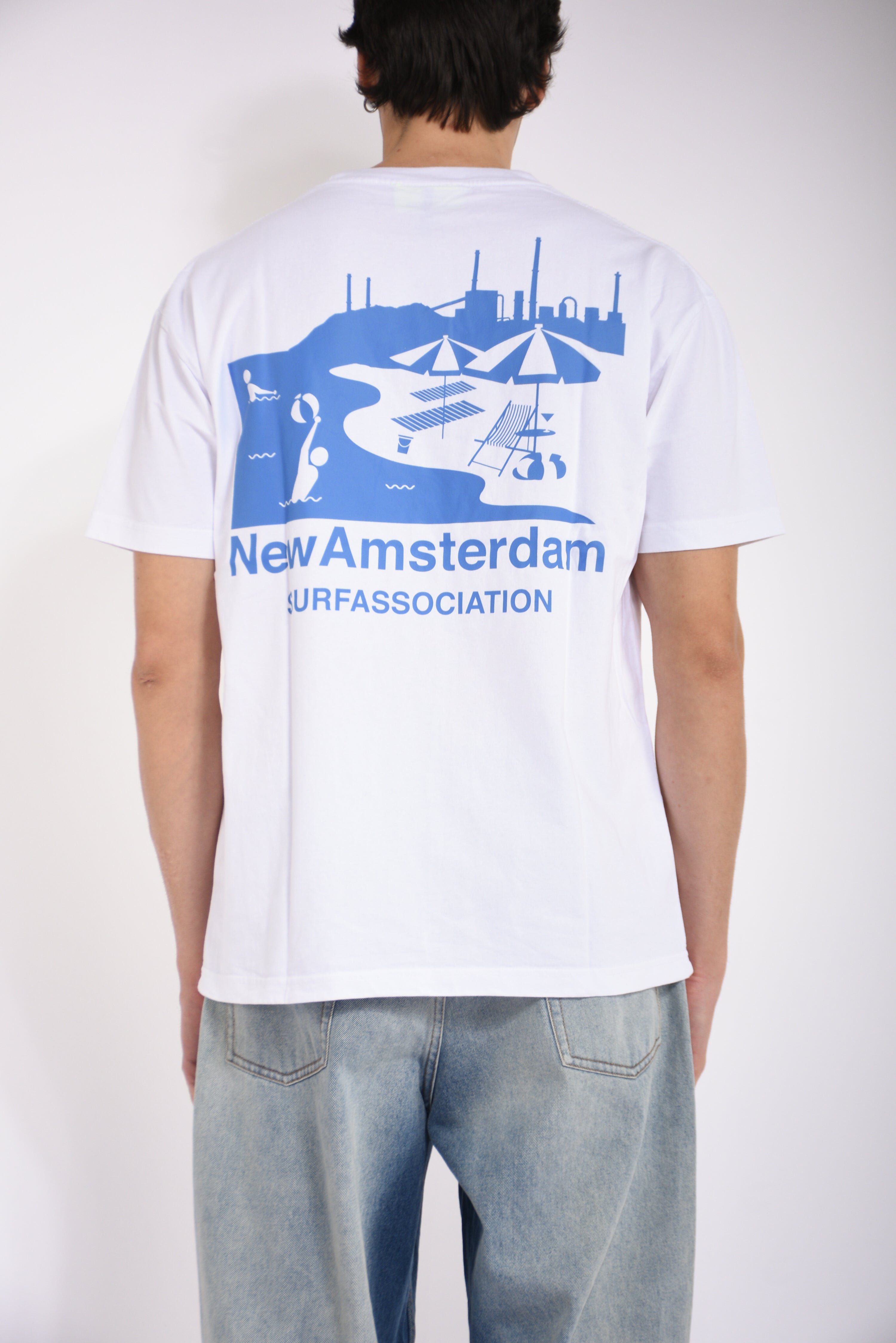 t-shirt beach sign tee