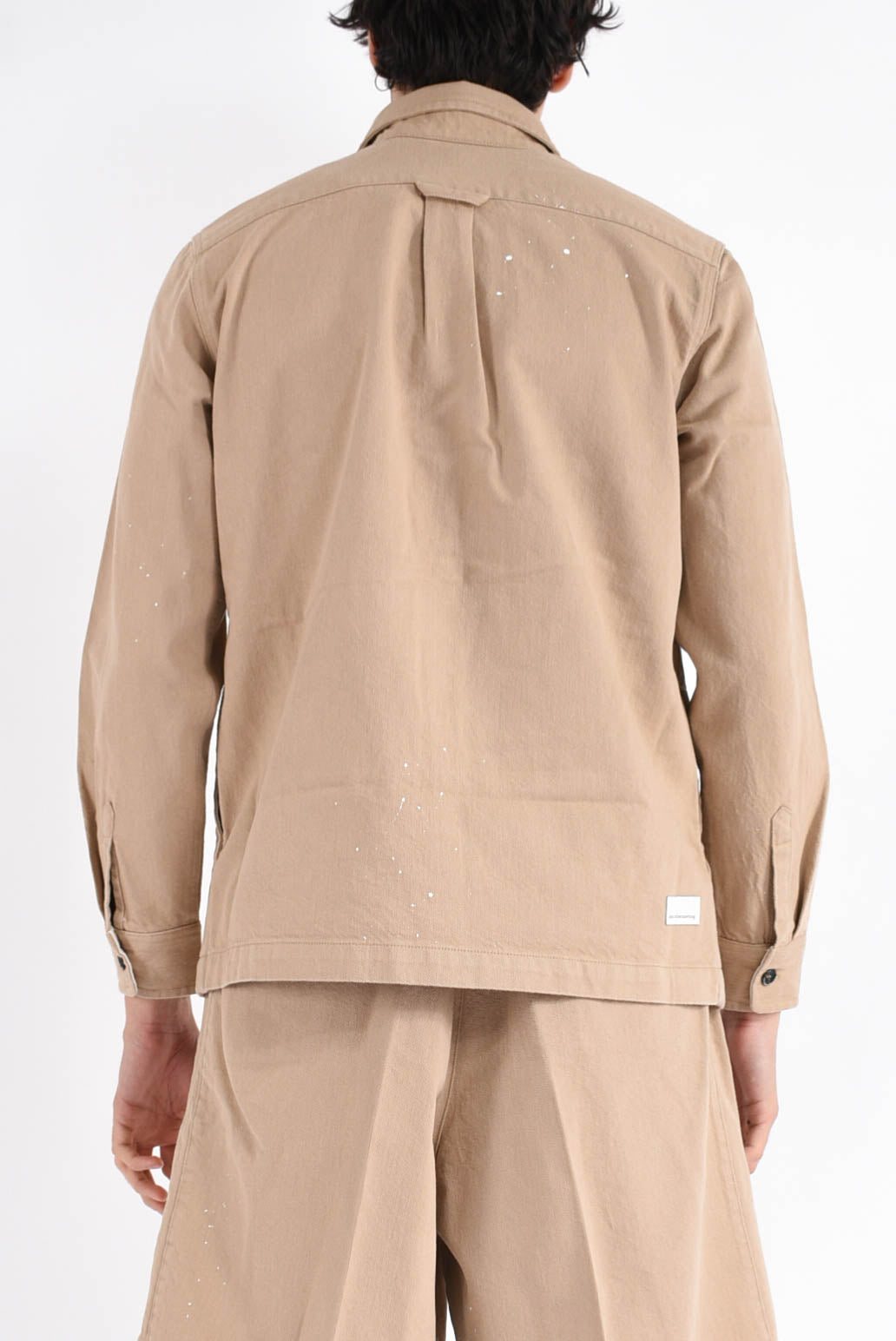 overshirt in cotone
