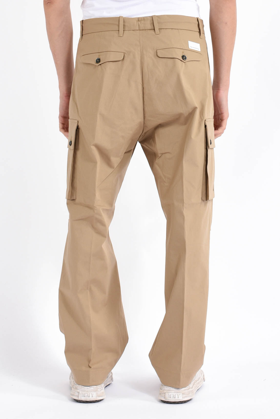 pantaloni super cargo in cotone
