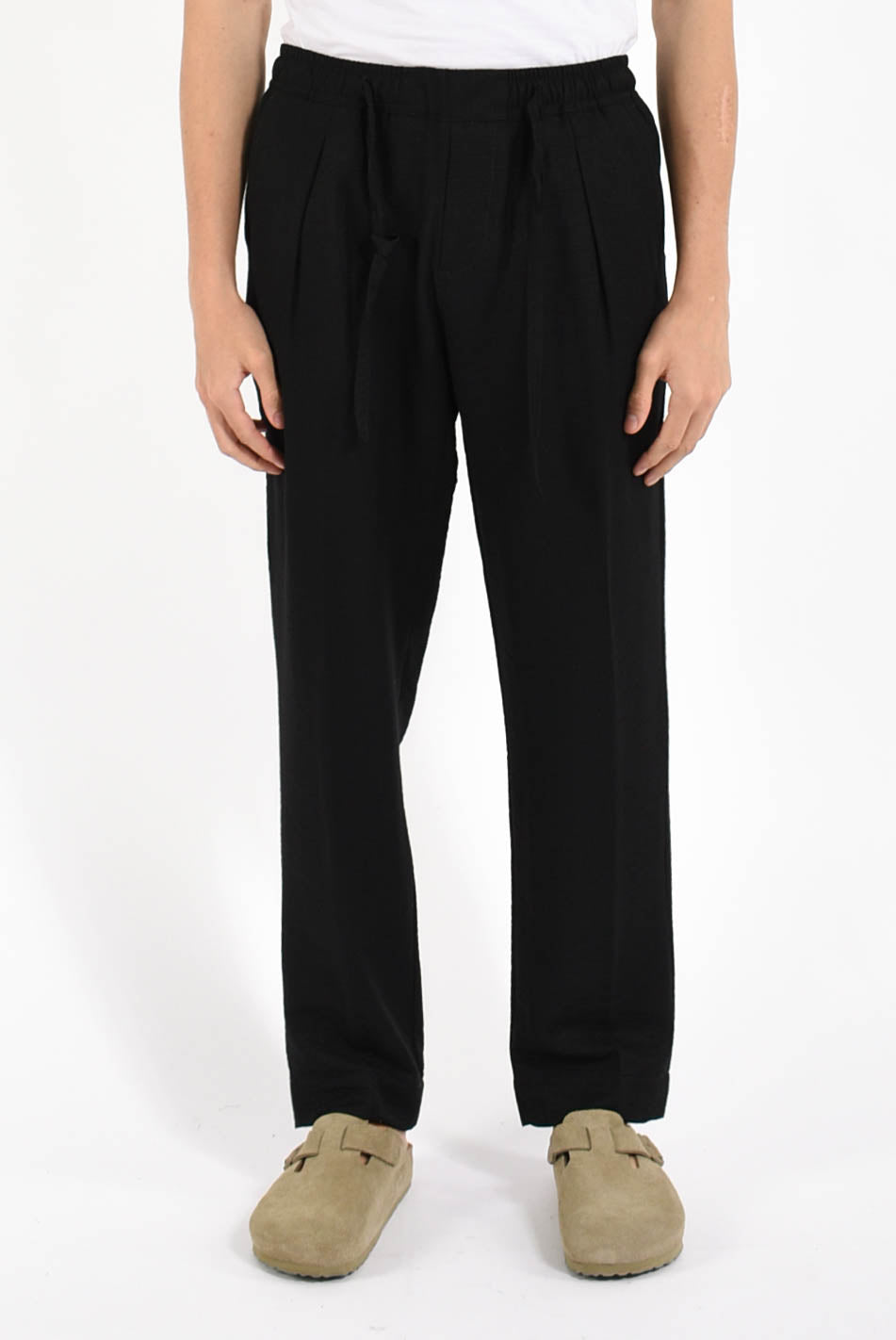 Pantaloni fantasia in lino