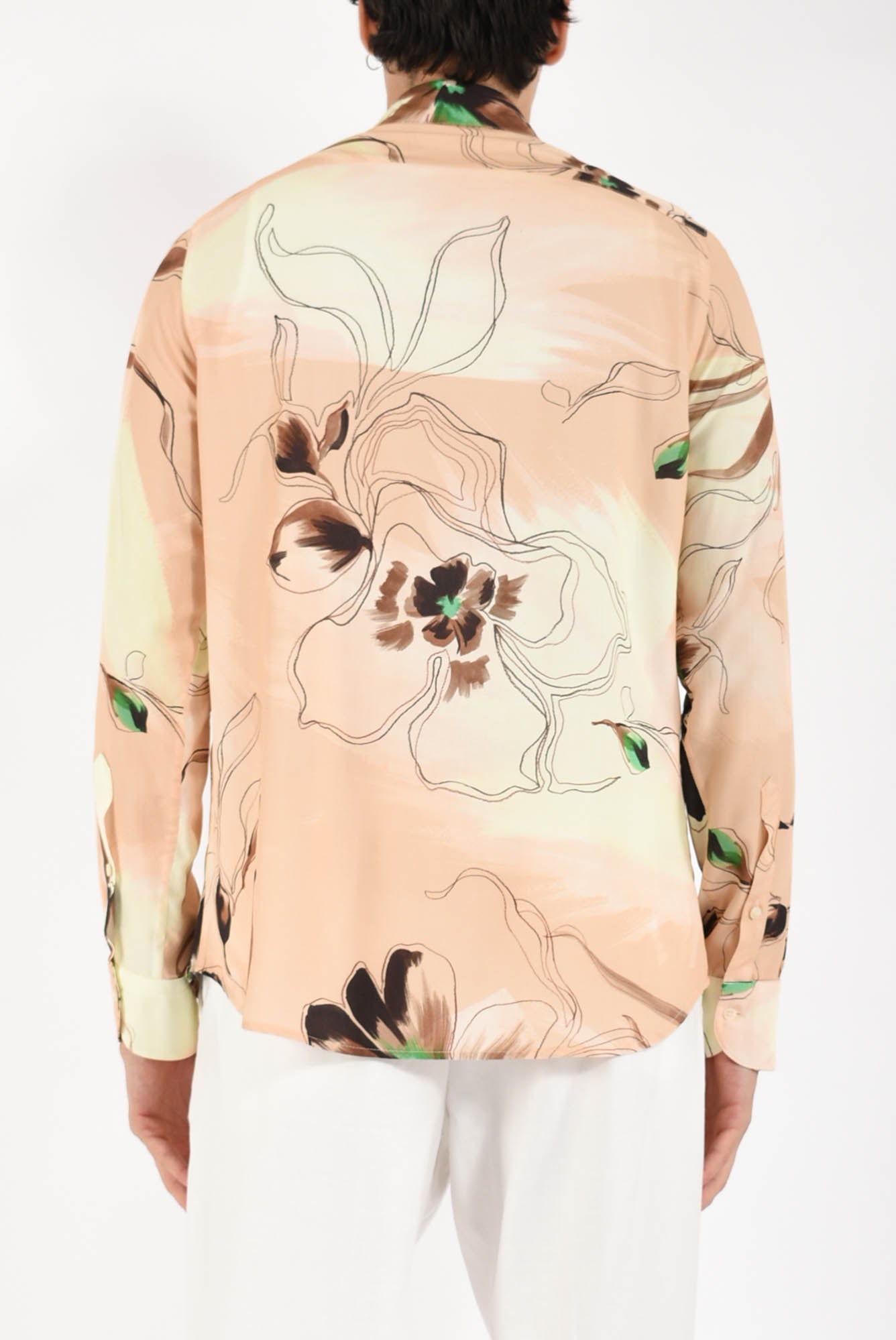 Camicia fantasia in viscosa