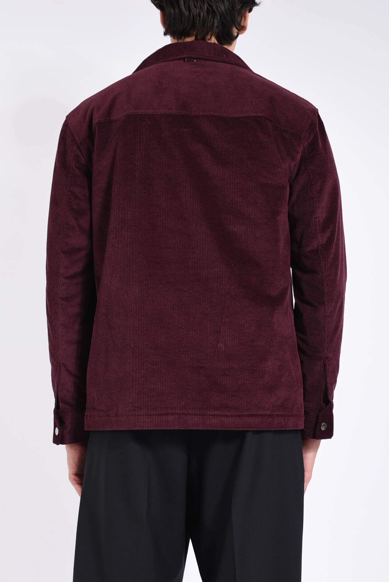 Overshirt in velluto