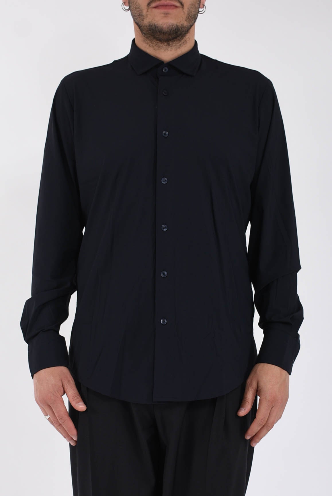 Camicia in tessuto strech