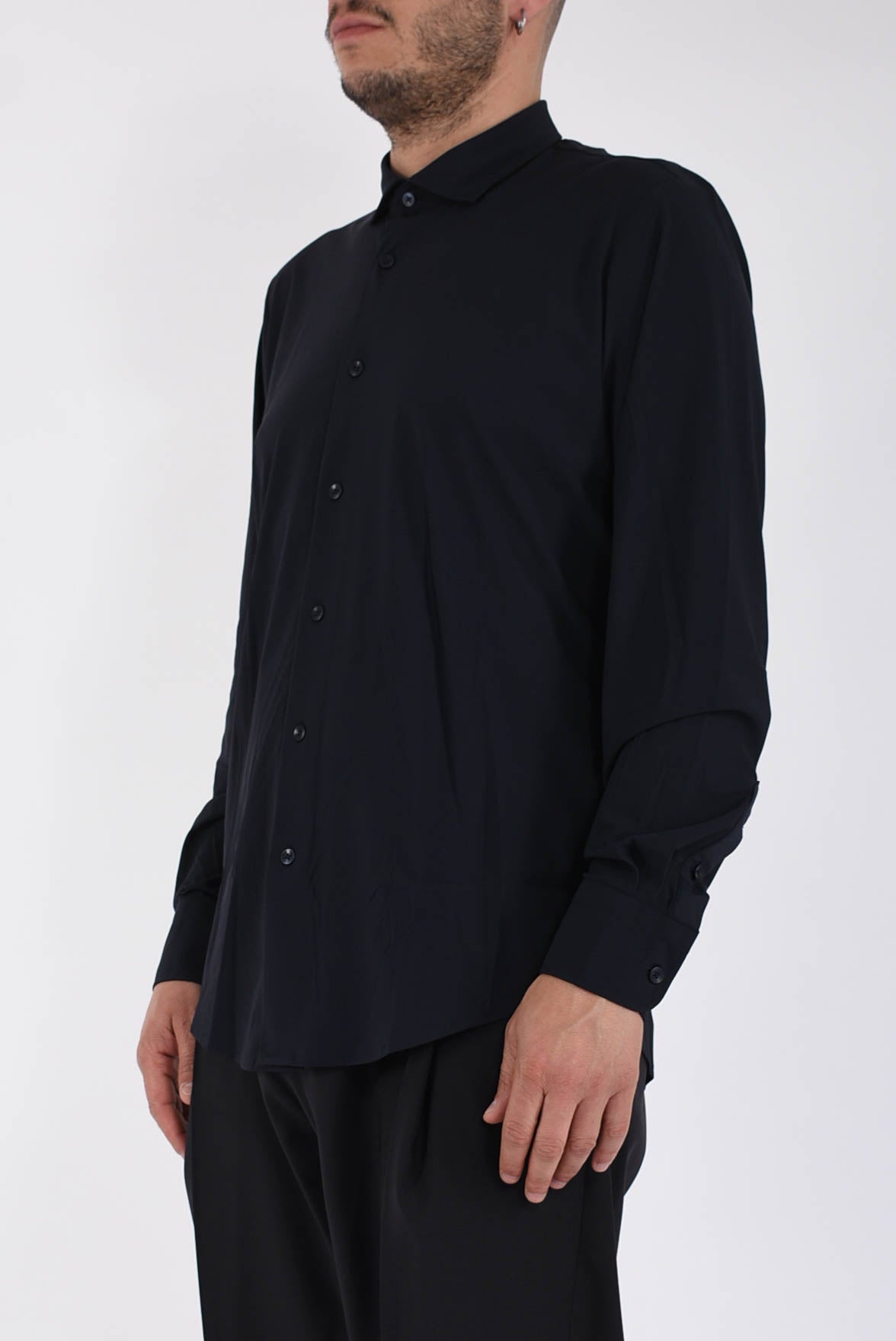 Camicia in tessuto strech