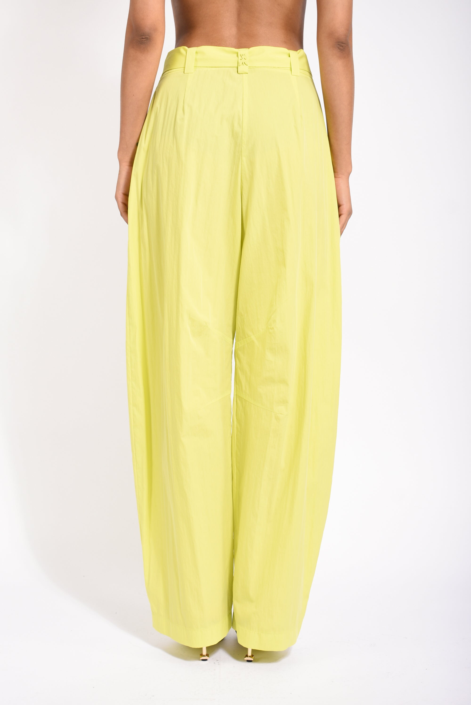 Pantaloni ampi in cotone