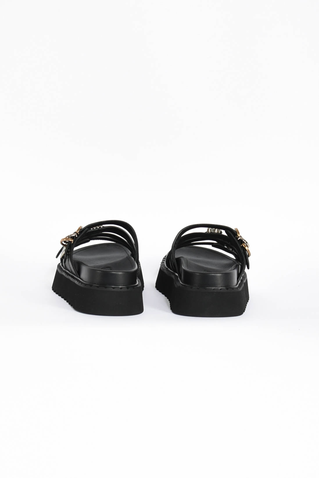 sandali bassi in pelle modello kate