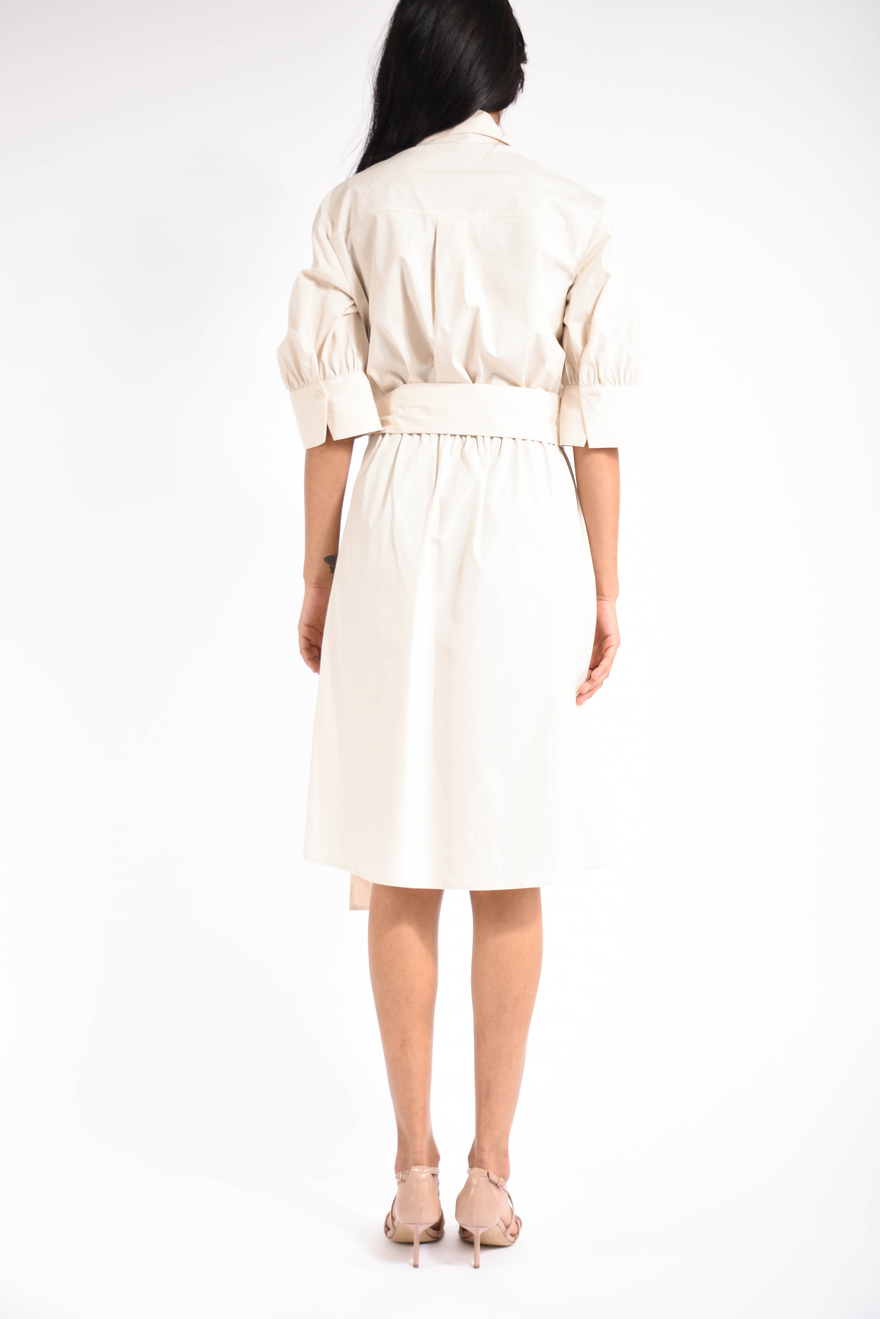 Abito midi a portafoglio aline