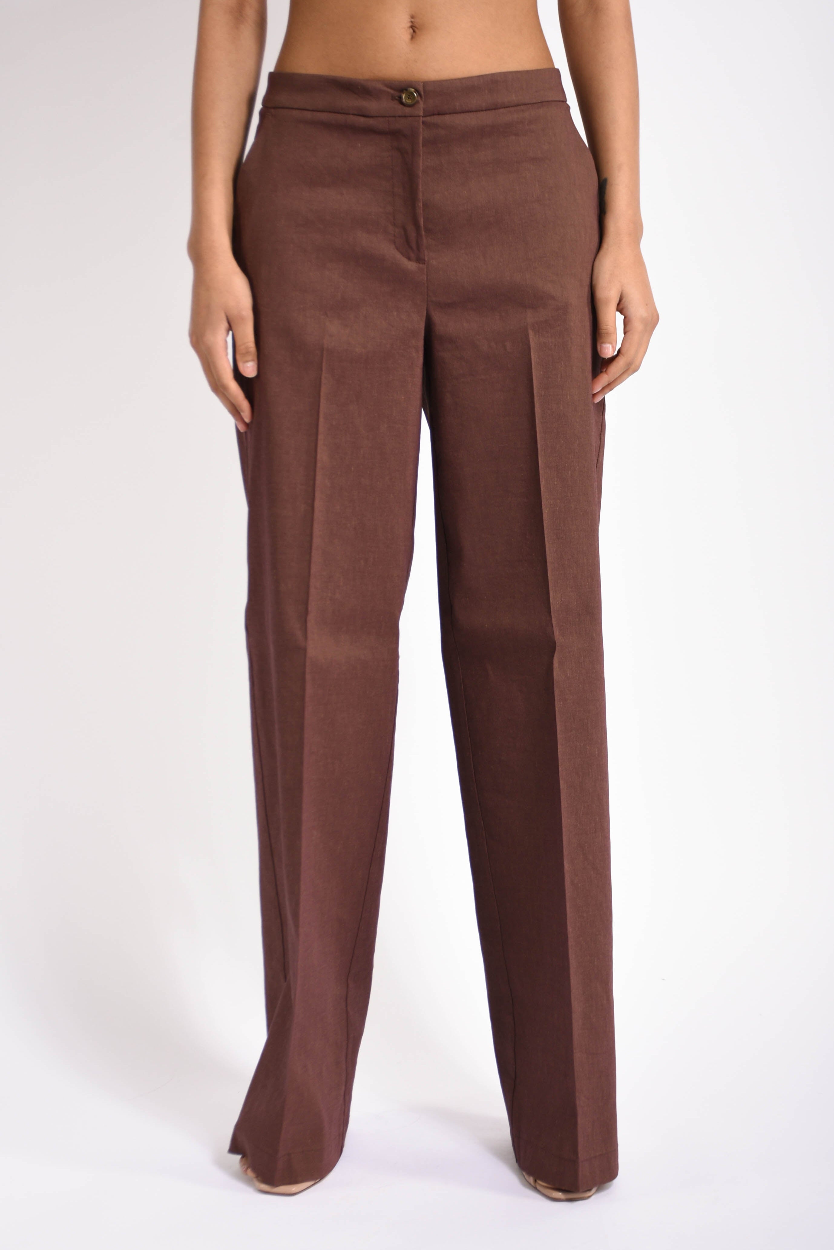 pantaloni in lino jacopone