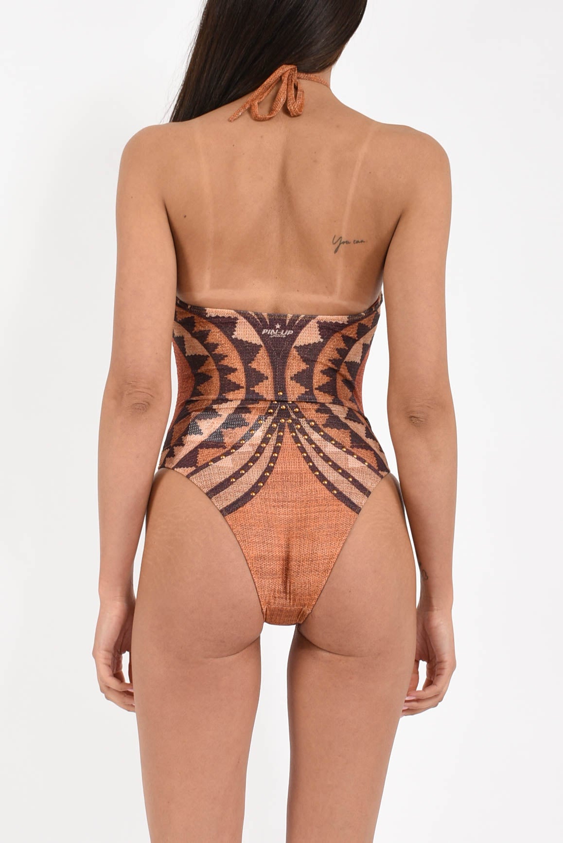 Costume Intero Borchie Intreccio Africano