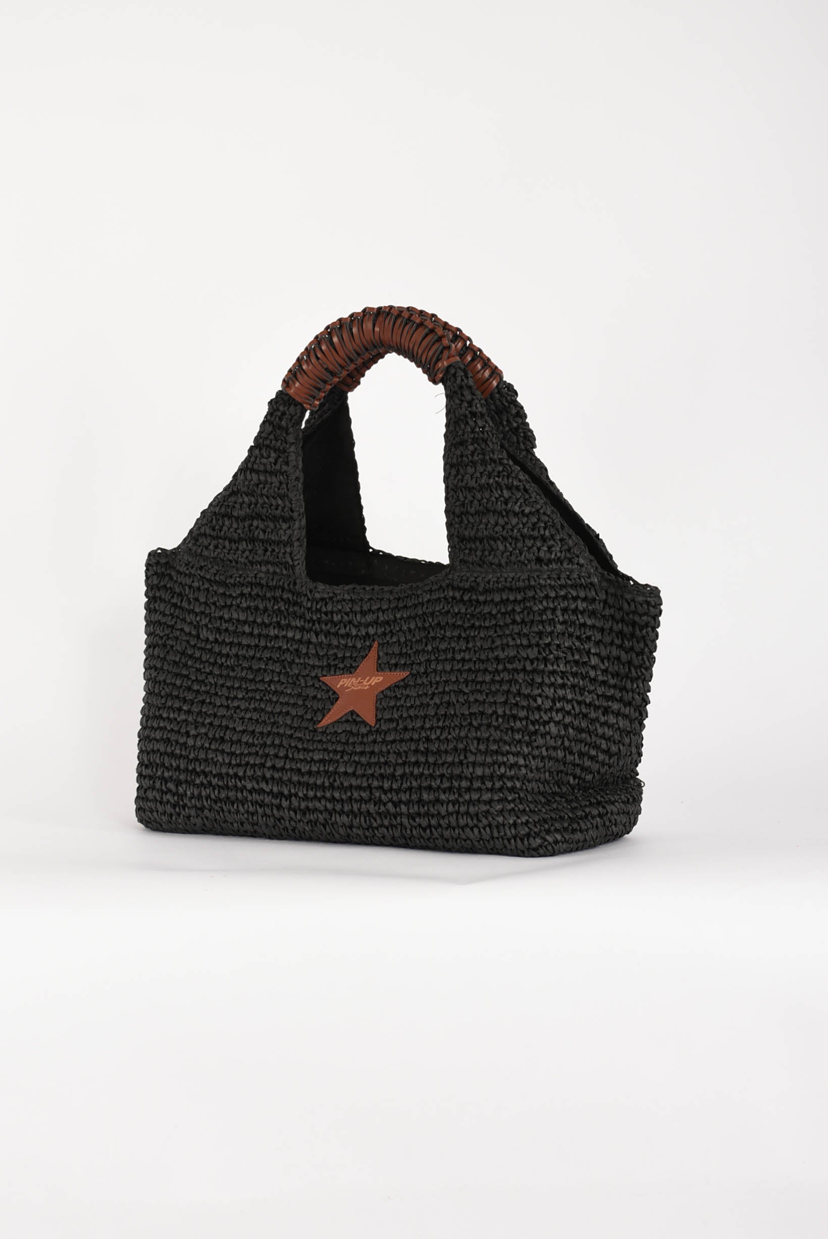 borsa shopper cesto paglia