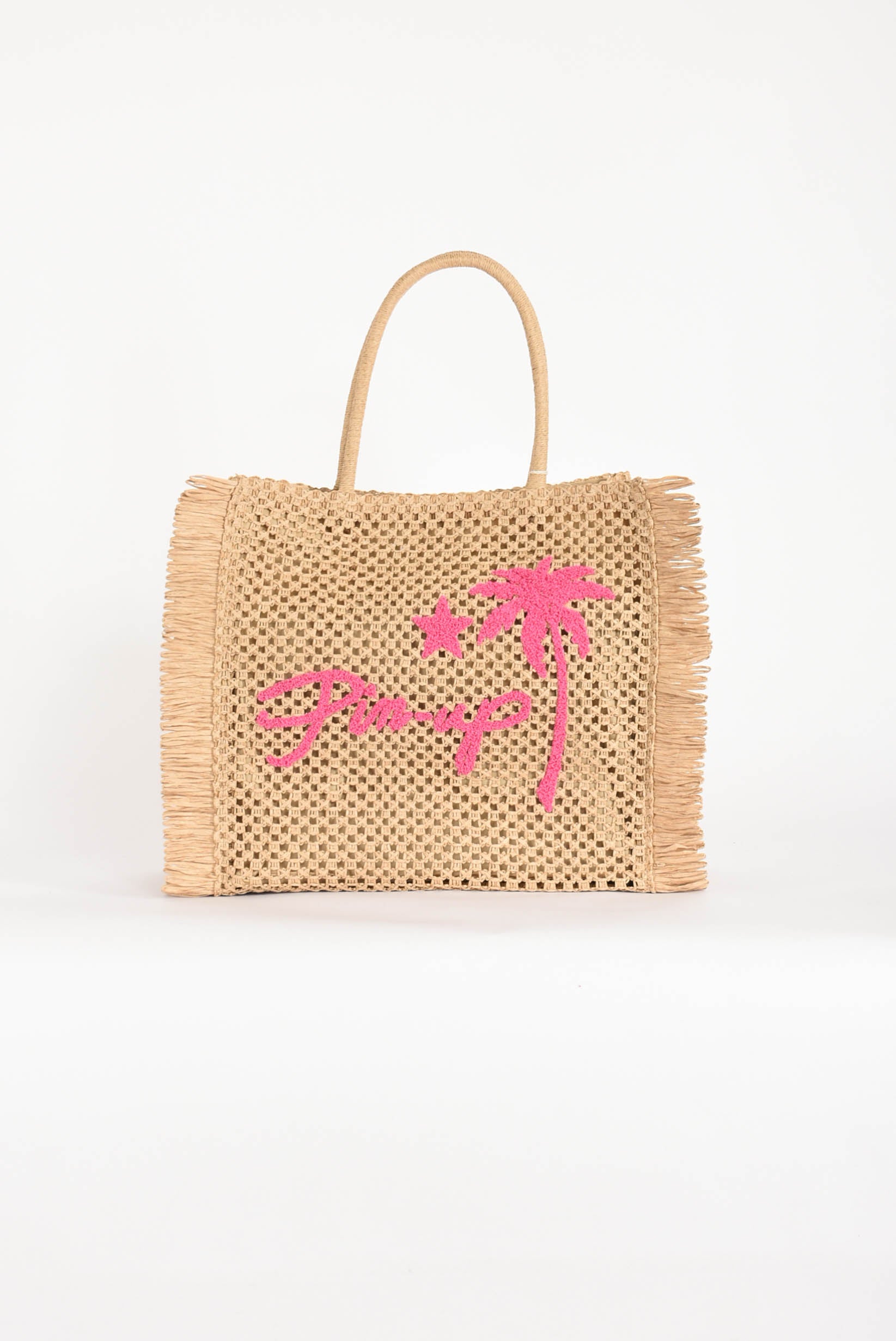borsa shopper grande in rafia
