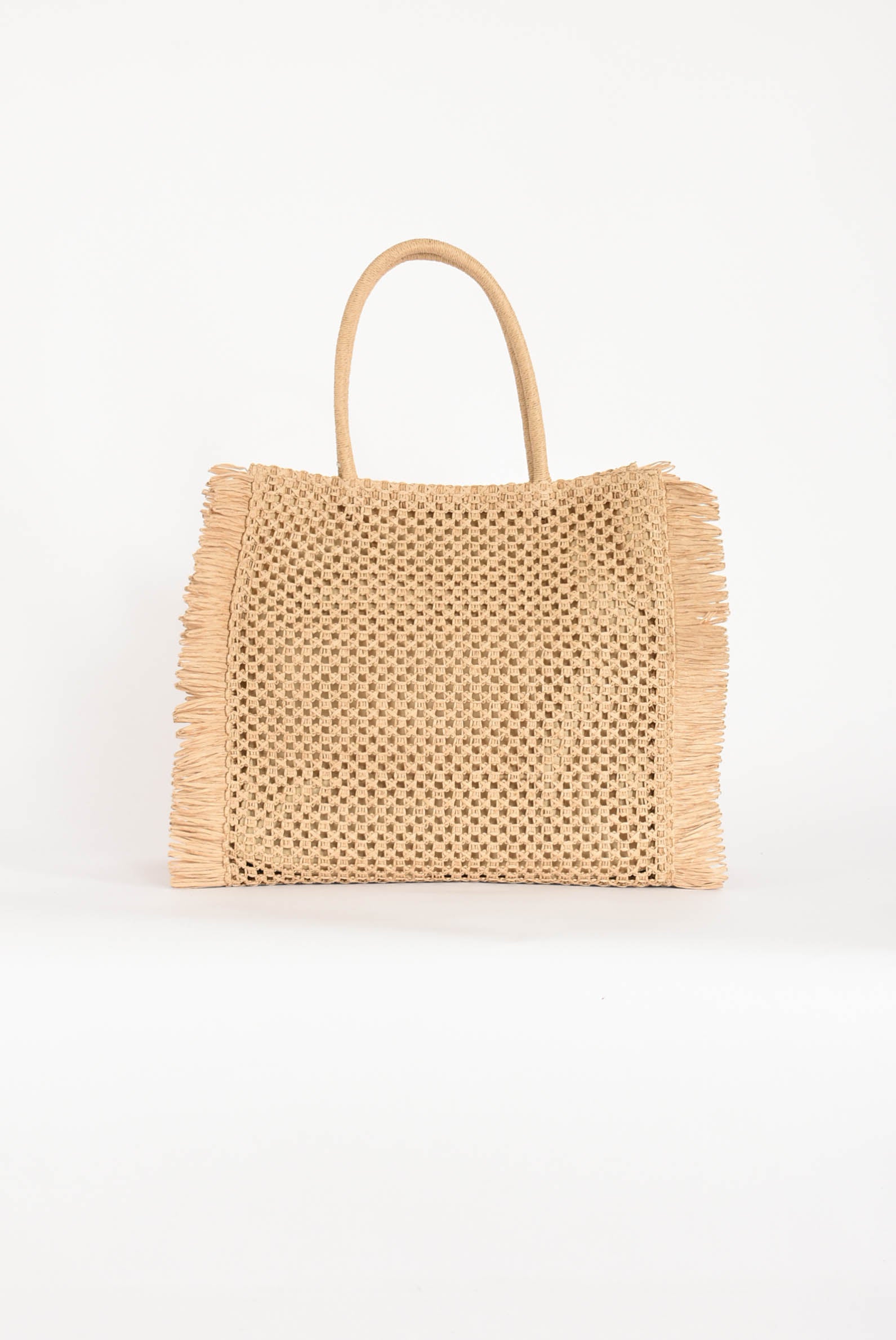 borsa shopper grande in rafia