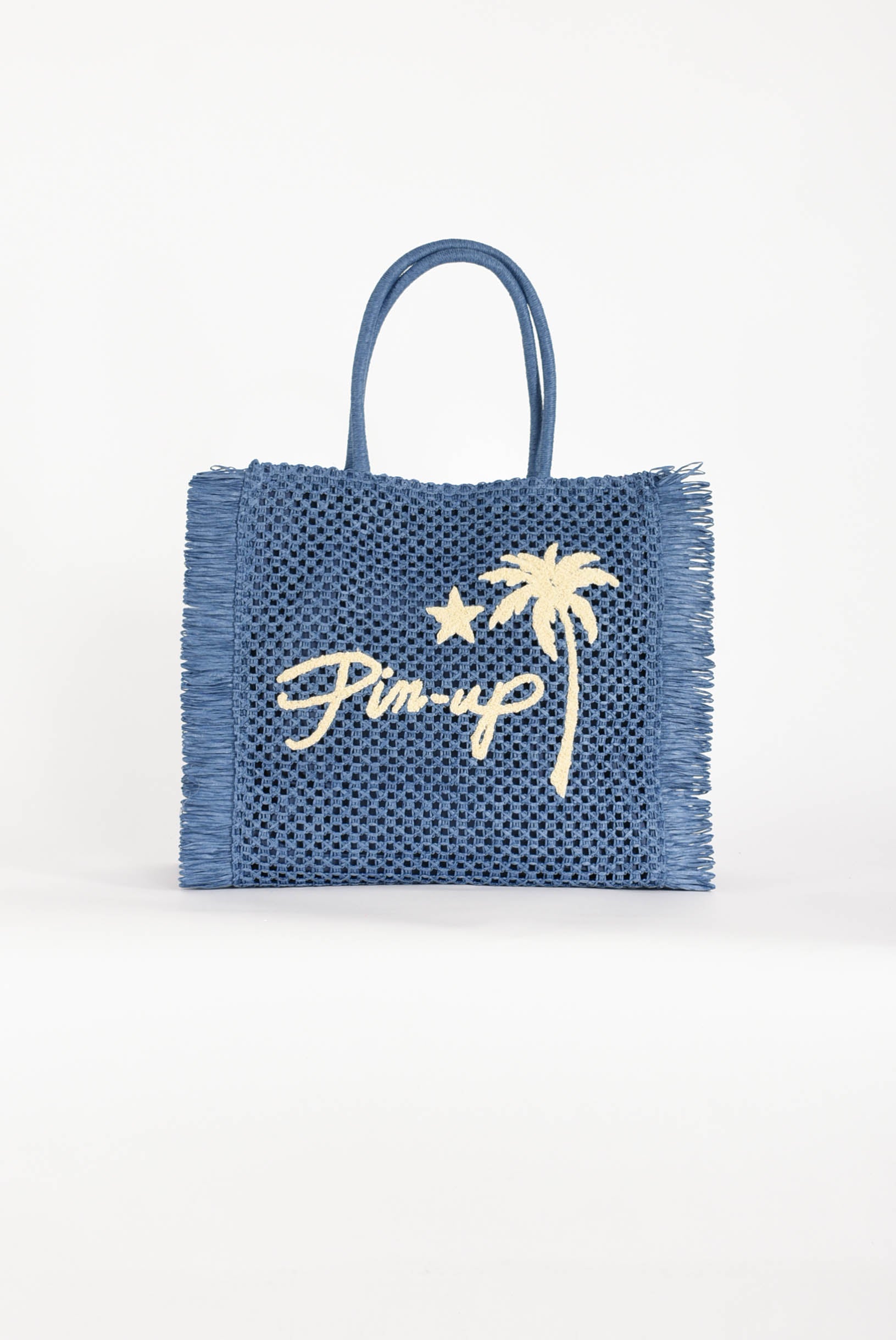 borsa shopper grande in rafia