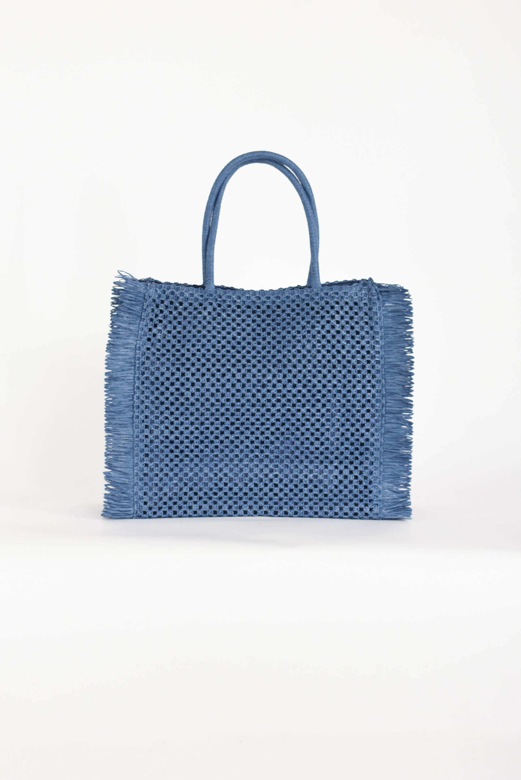 borsa shopper grande in rafia
