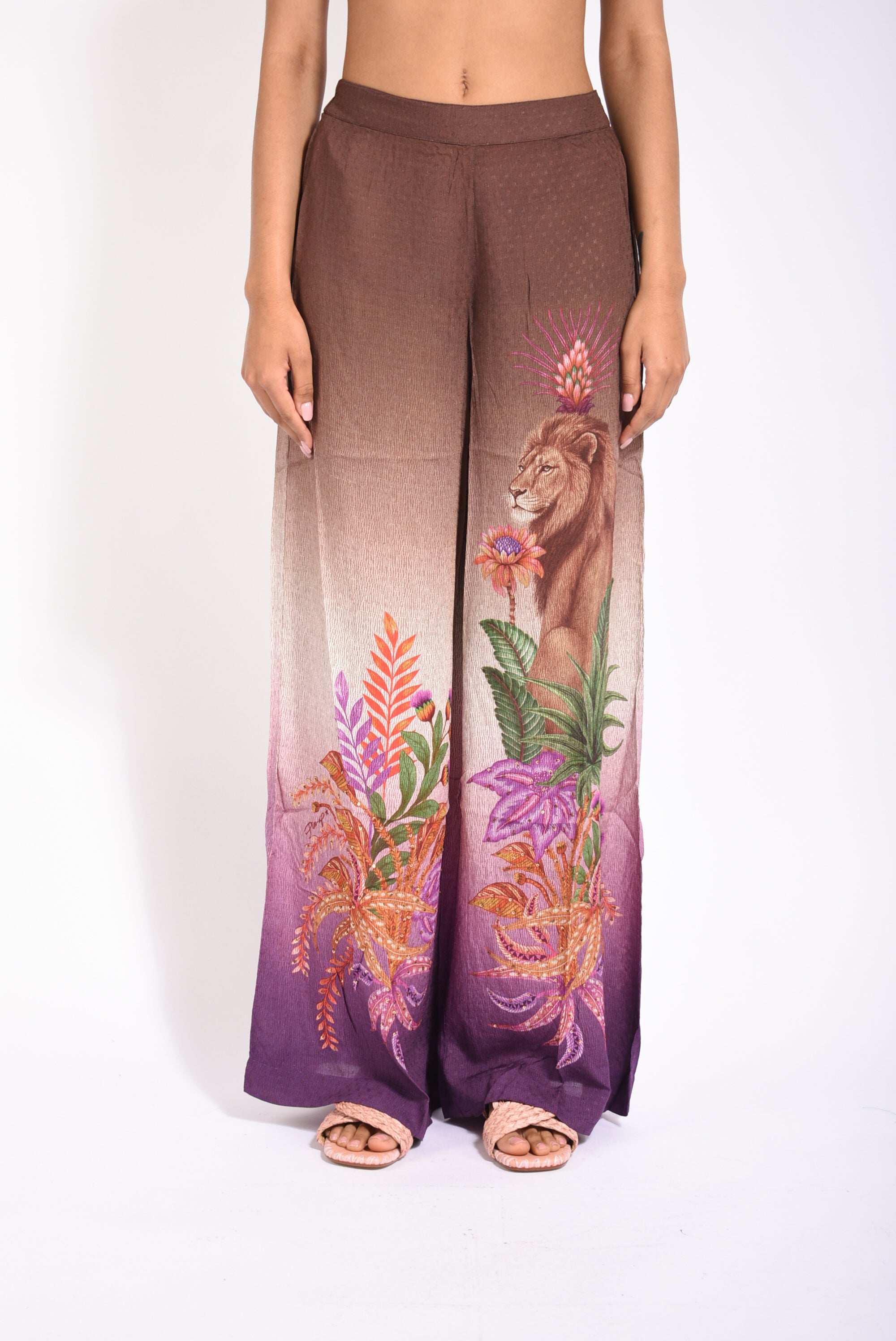 pantaloni palazzo lion king