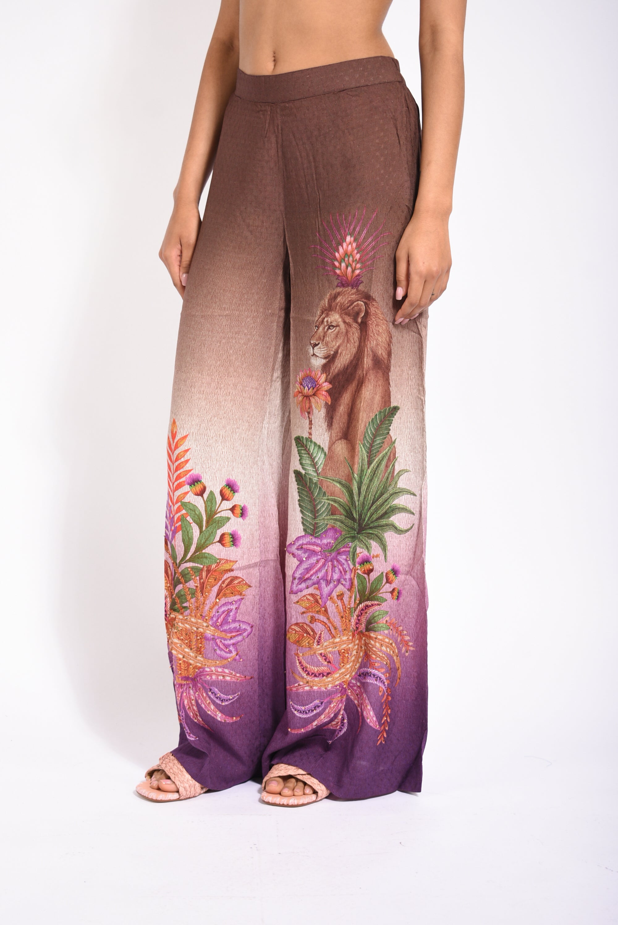 pantaloni palazzo lion king