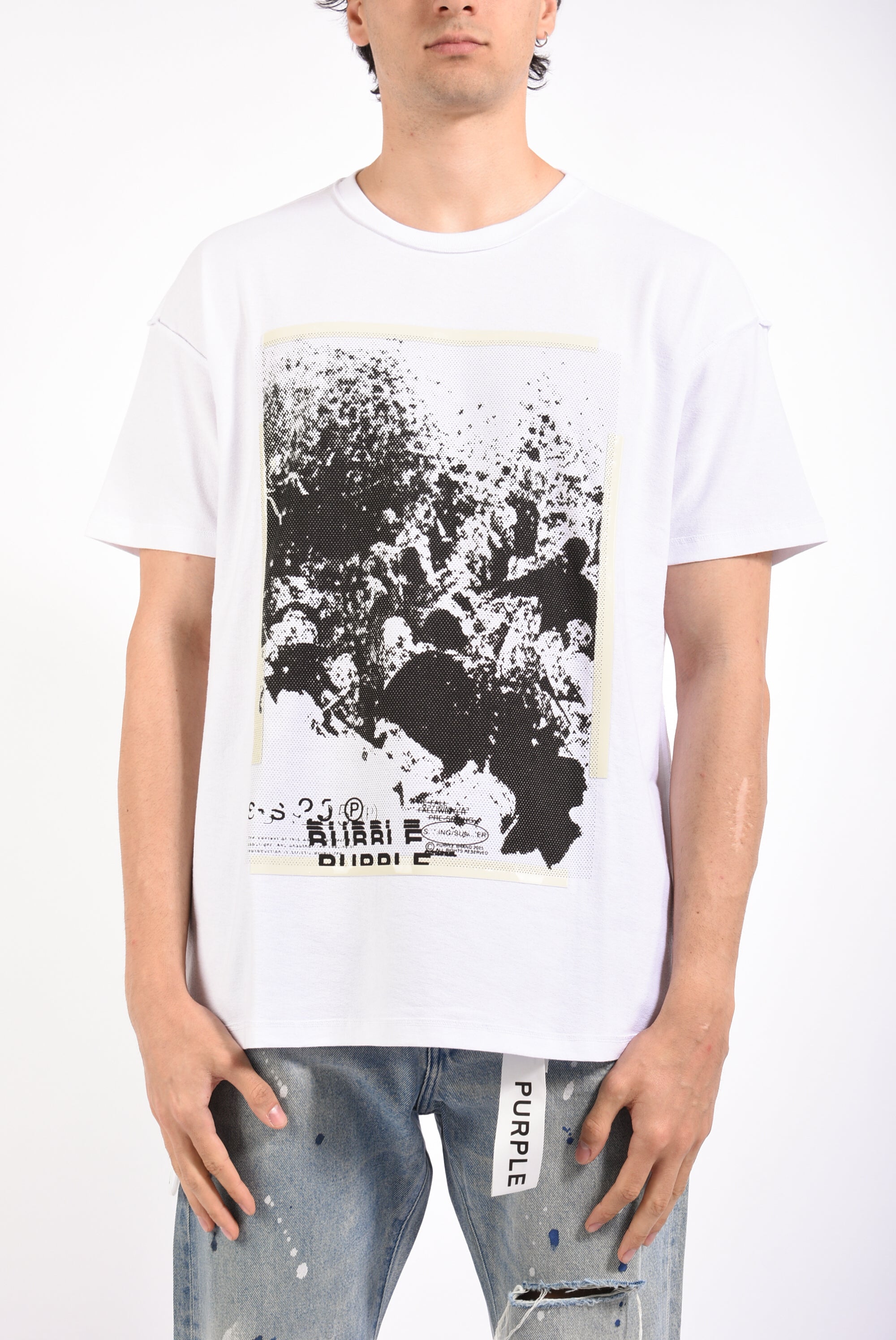 T-shirt textured