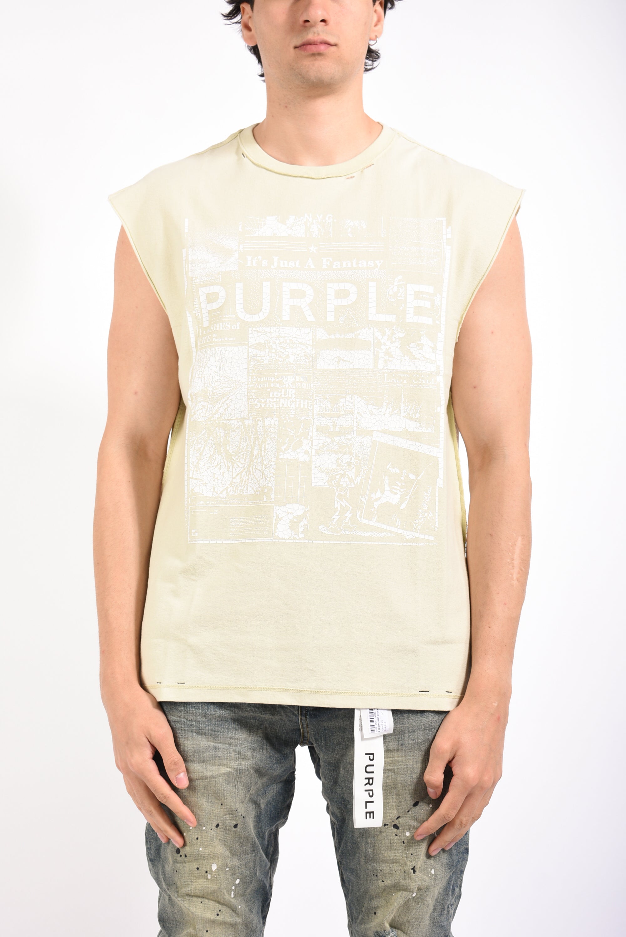 T-shirt smanicata