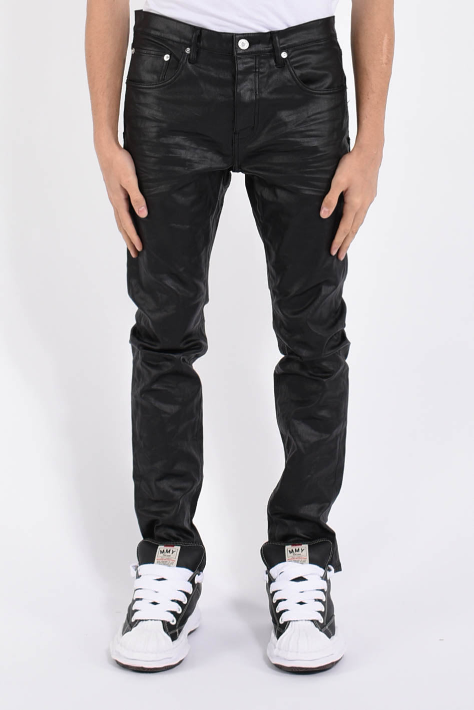 Jeans Skinny placcato