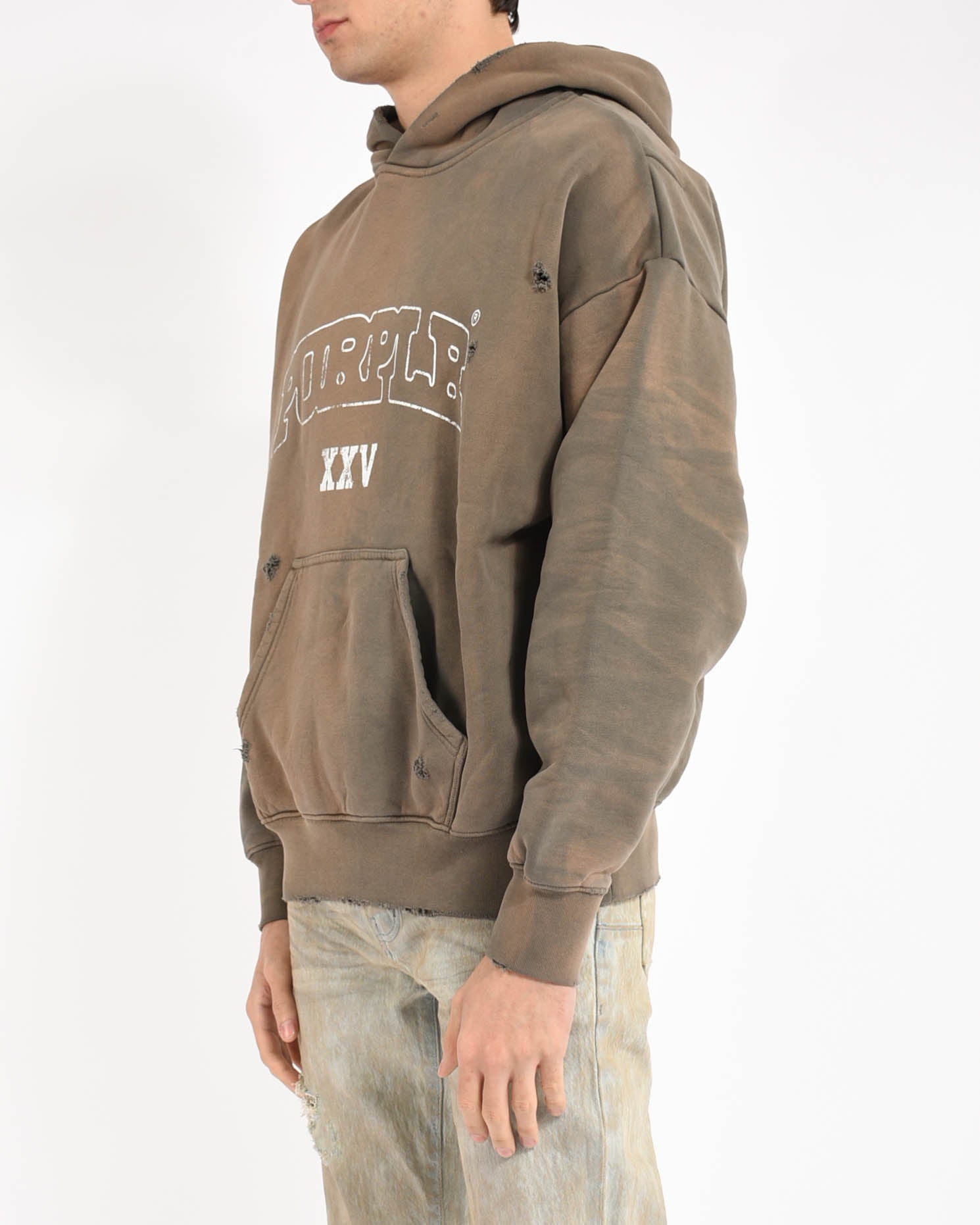 felpa con cappuccio Slab