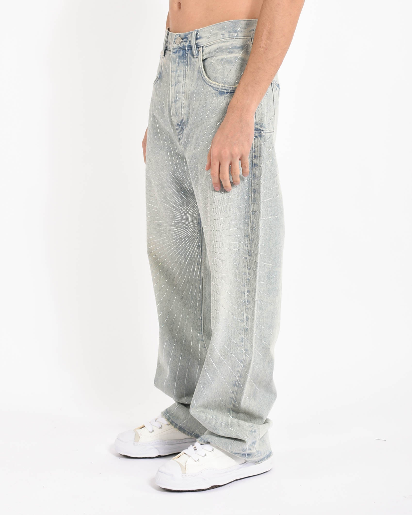 jeans Baggy Fit Radial Hotfix