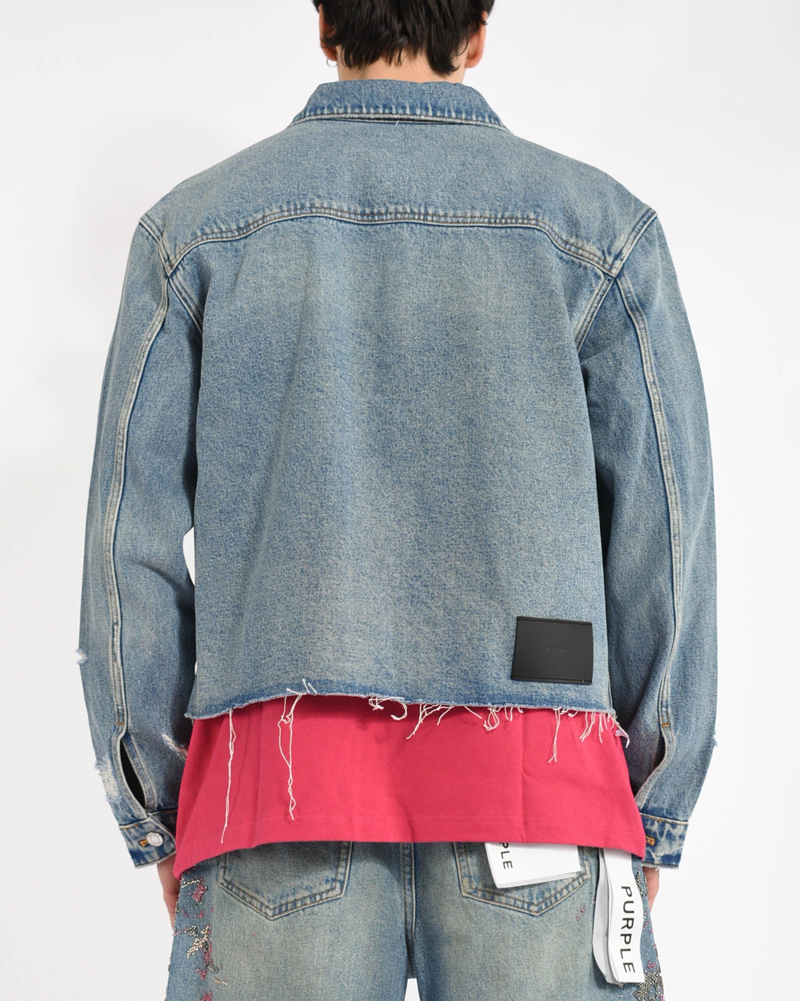 giubbino Distressed Cropped