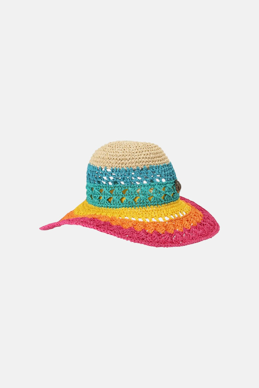 cappello rainbow fedora