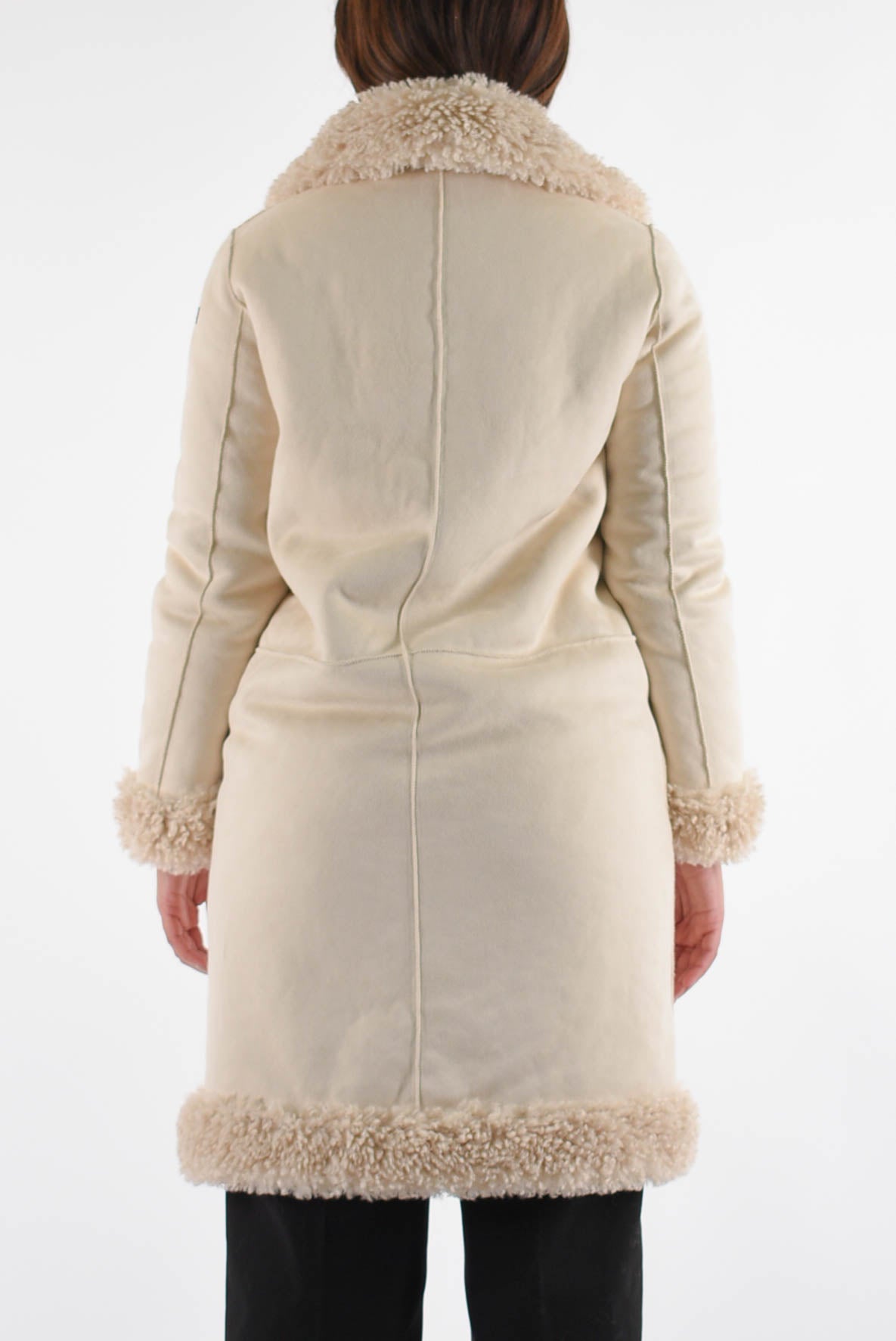 cappotto reversibile modello lamb coat