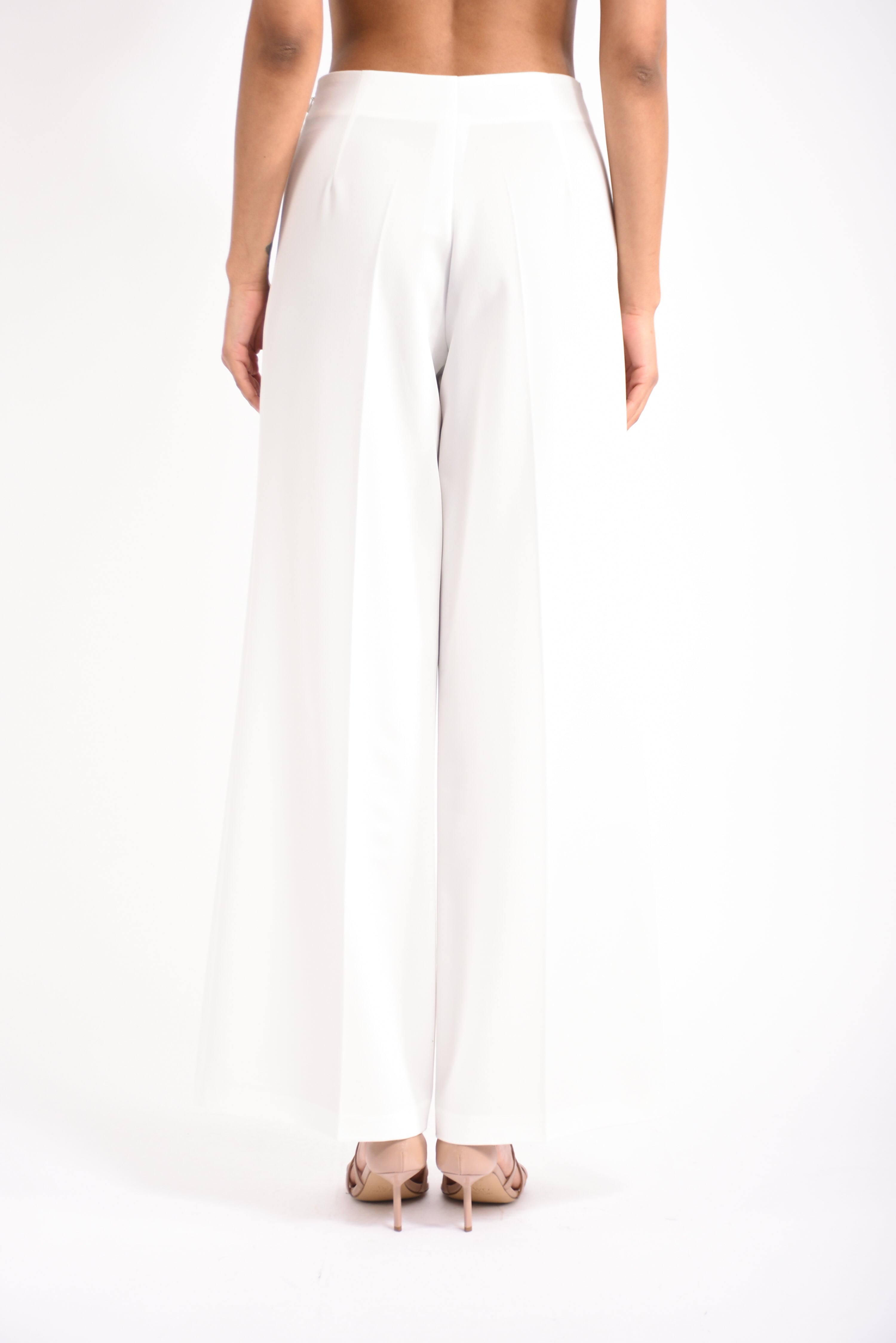 pantaloni in tela fluida