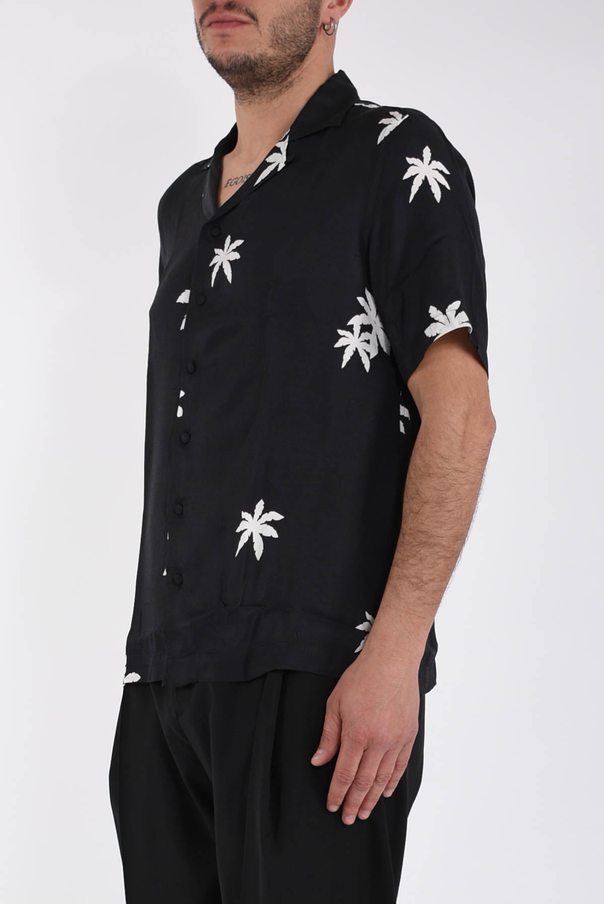 Camicia fantasia in viscosa