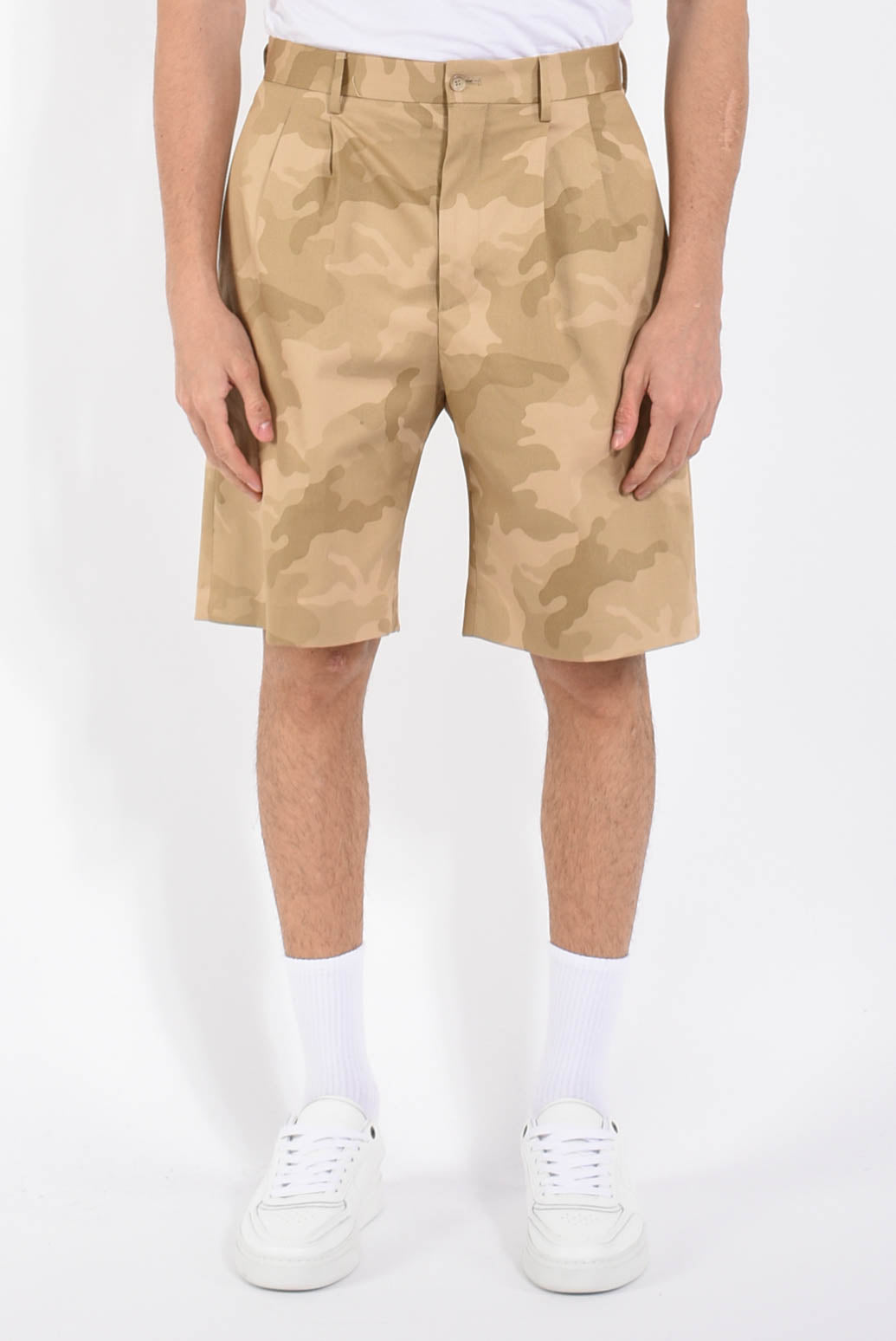 Bermuda camo in cotone