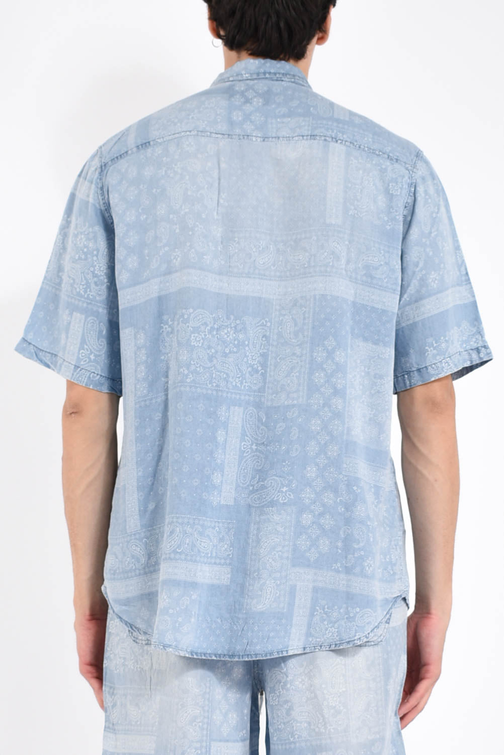 Camicia fantasia in lino