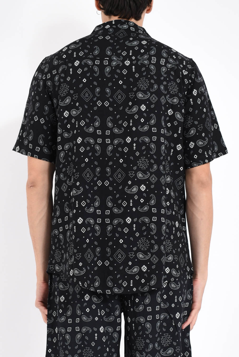 Camicia fantasia in viscosa